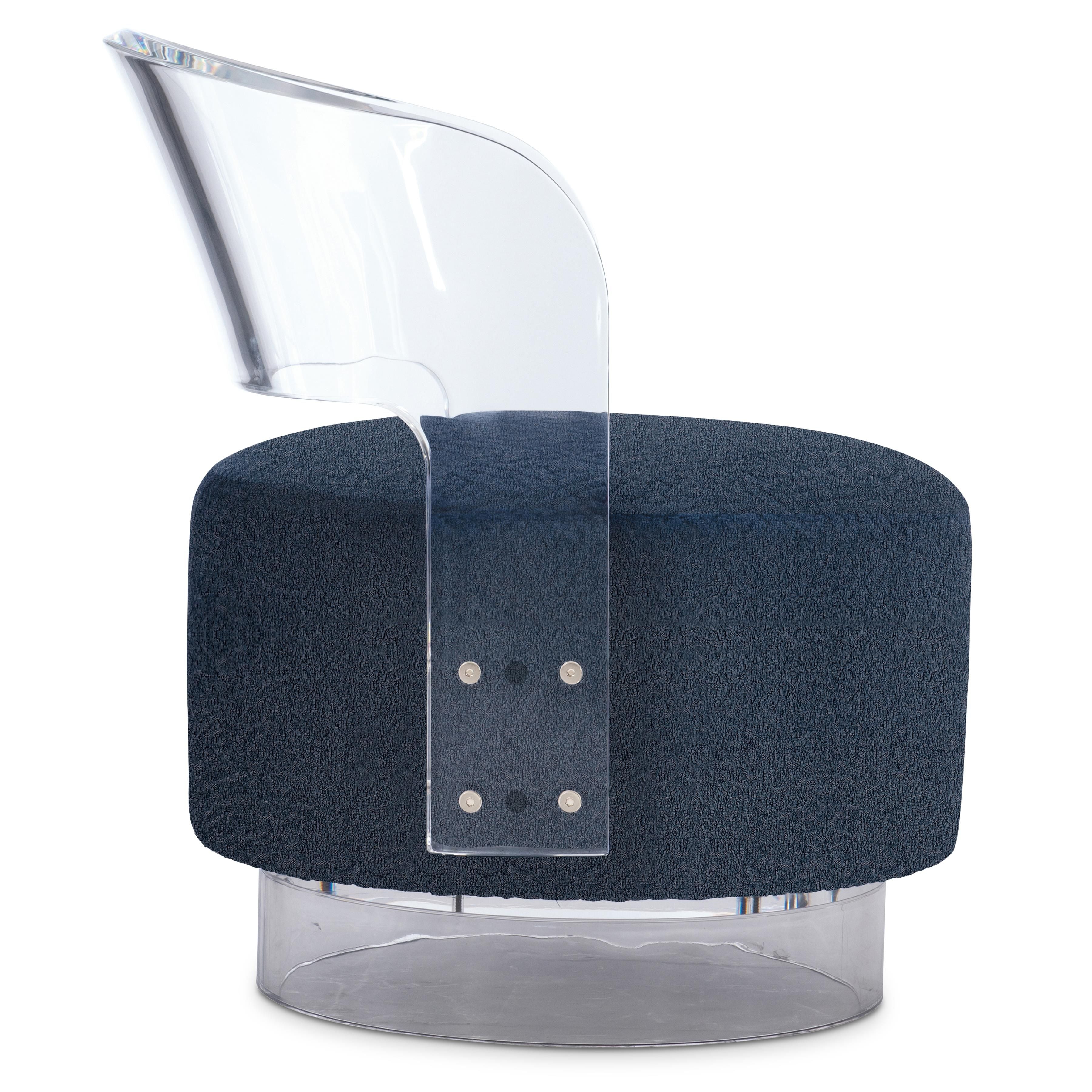 Bernhardt Angelina Fabric Swivel Chair