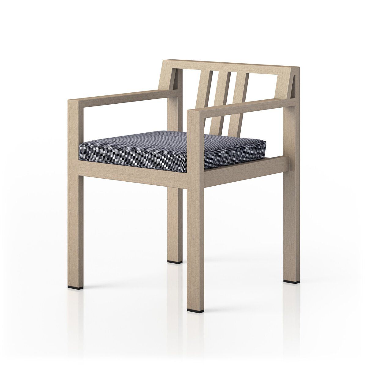 Monterey Outdoor Dining Armchair, Washed Brown