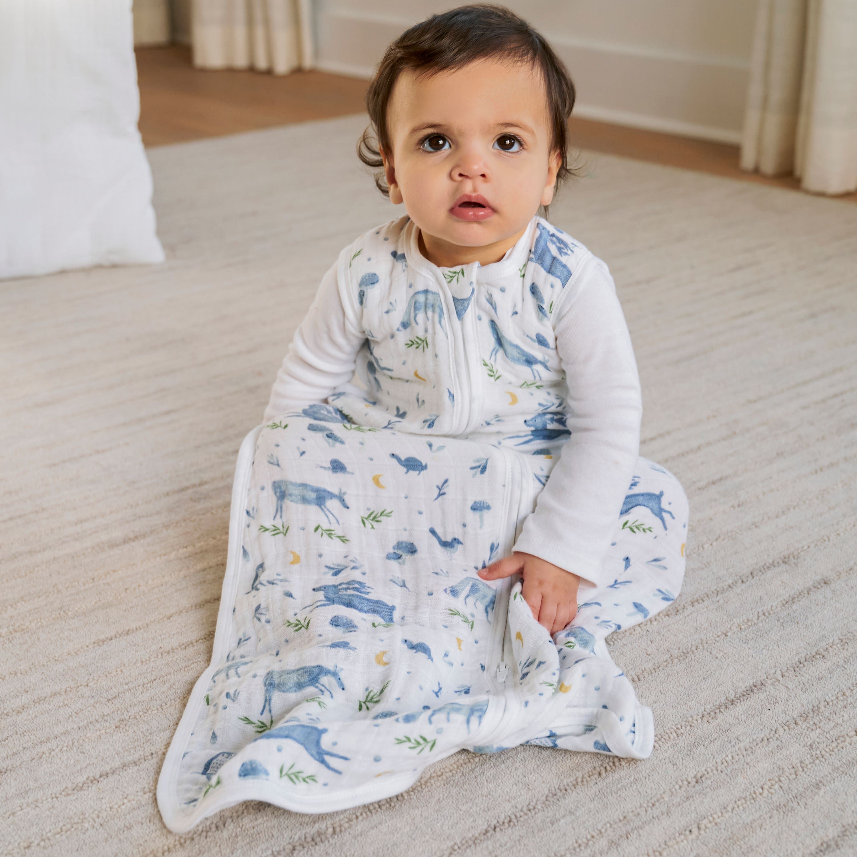 Organic Cotton Light Sleep Sack Tog 1.0