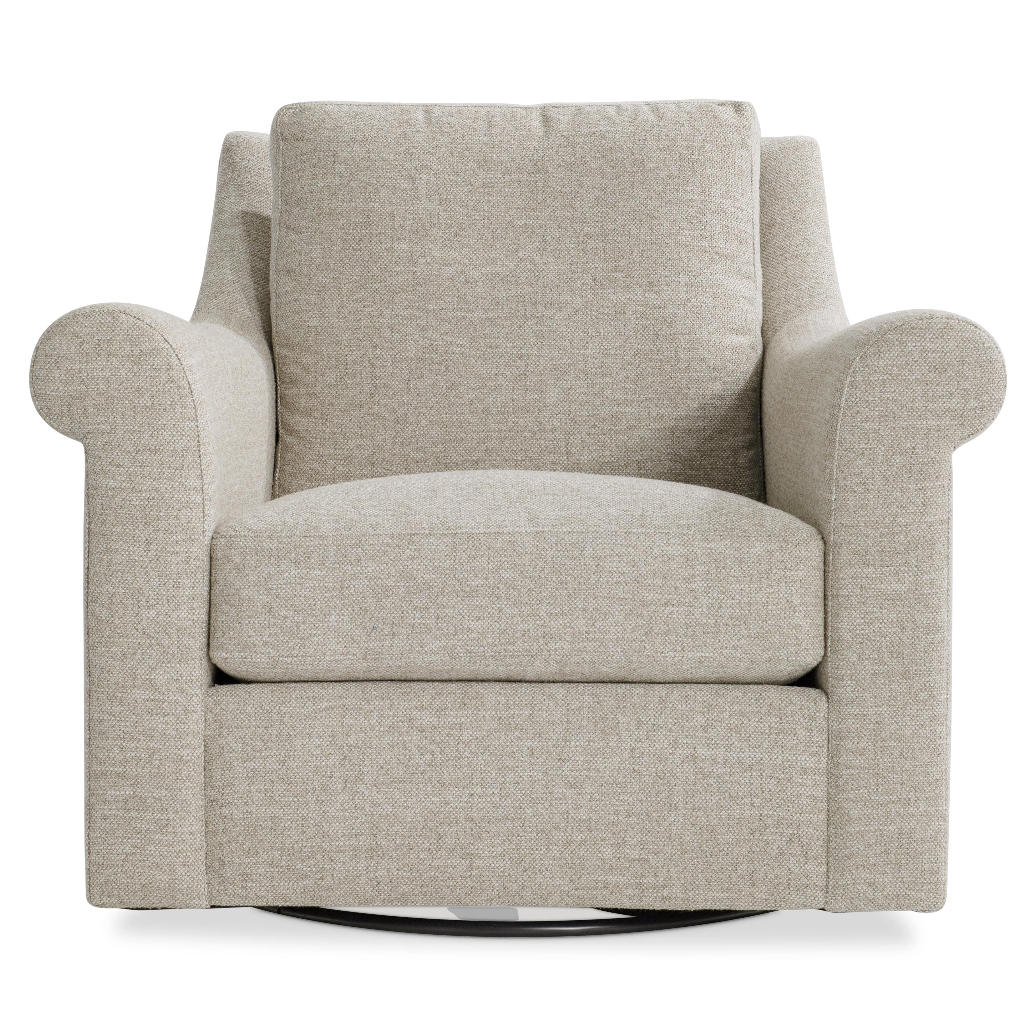 Bernhardt Keirnan Fabric Swivel Chair