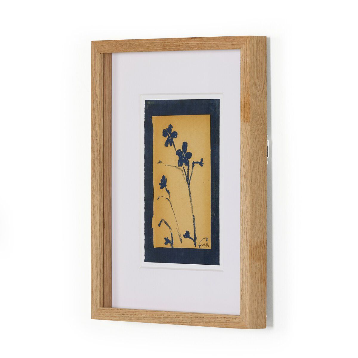 Vintage Blue Daisy By Shaina Page