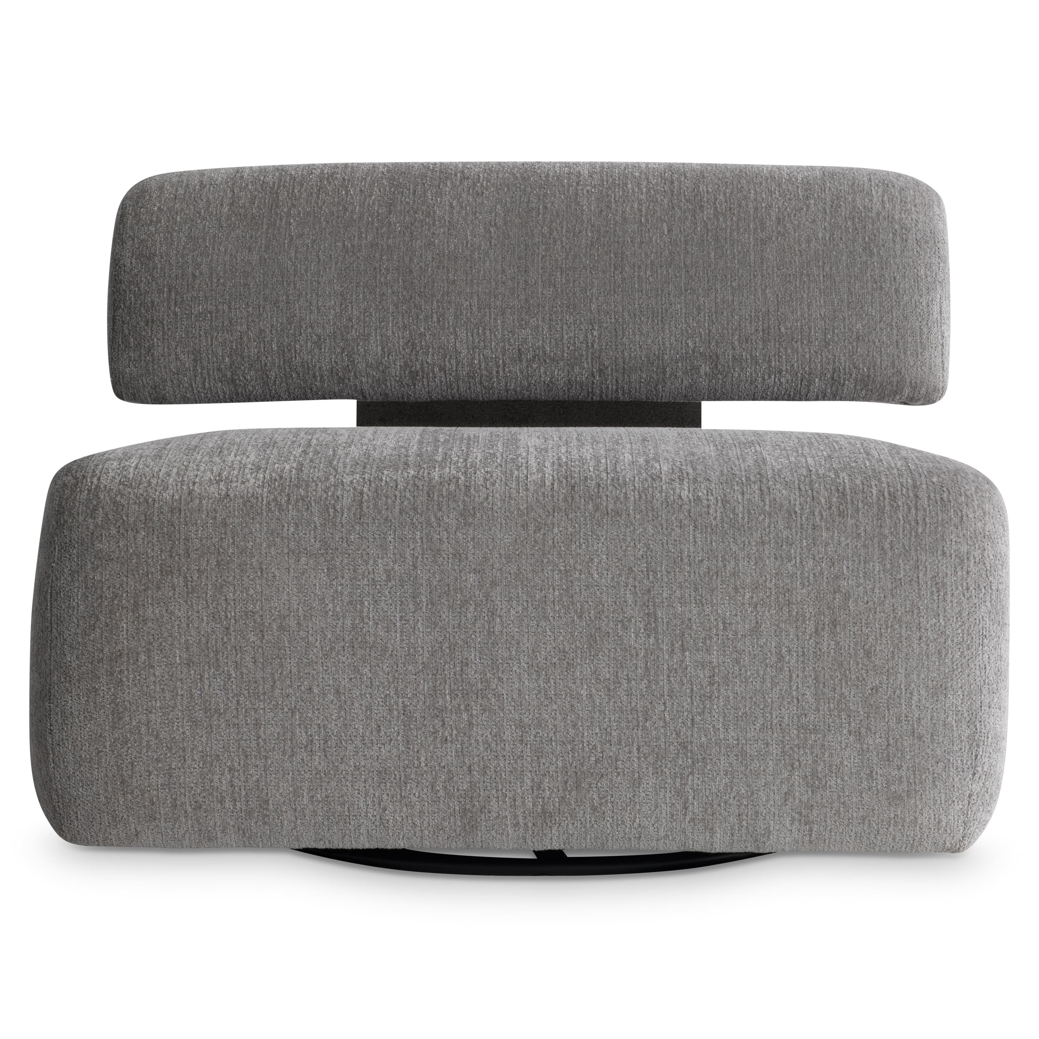 Bernhardt Paley Fabric Swivel Chair