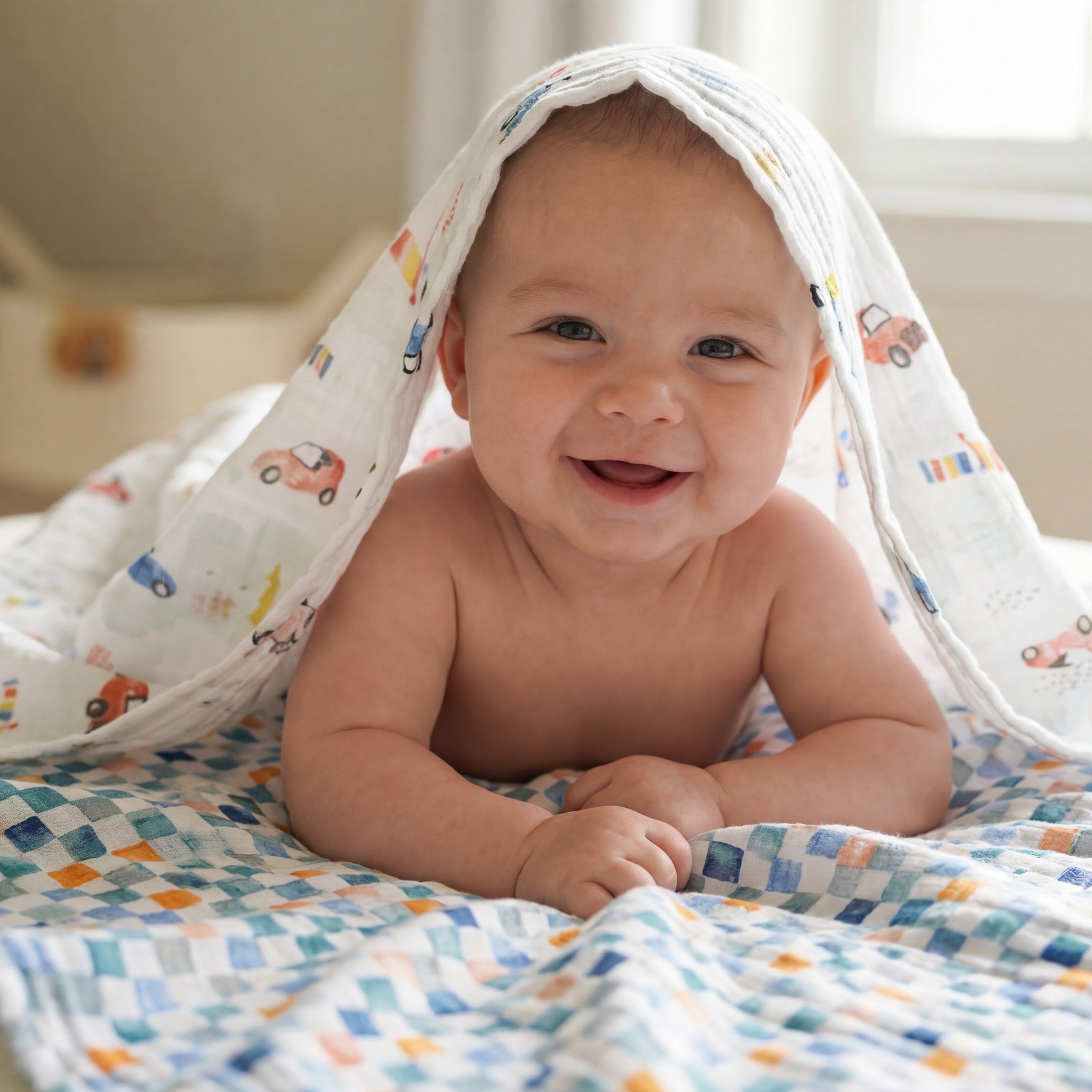 Essentials Cotton Muslin Swaddle Blanket 2 Pack