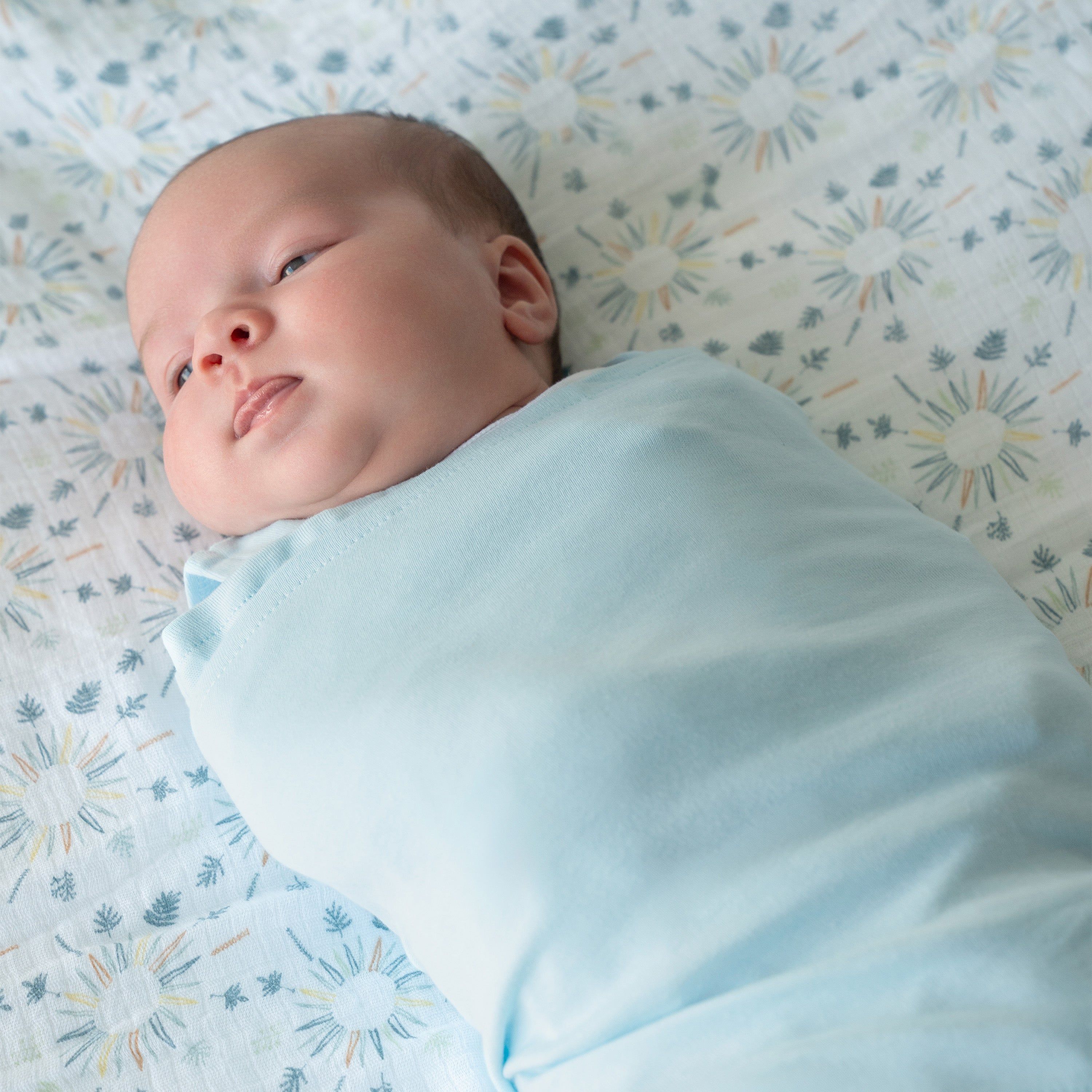 Swaddle SleepSack Newborn 100% Organic Cotton Tog 1.5