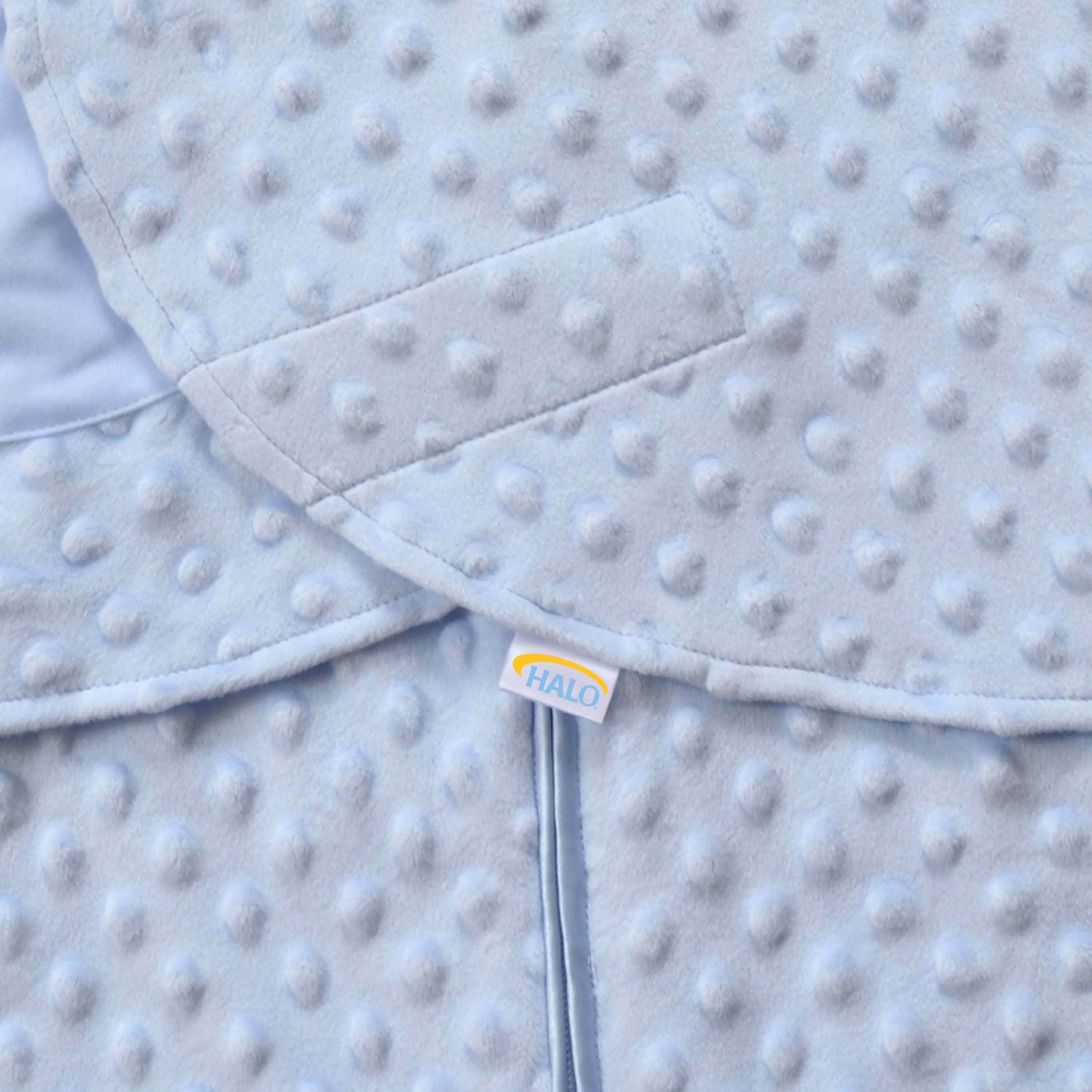 Halo Sleep Swaddle Plushy Dot Velboa Tog 3.0