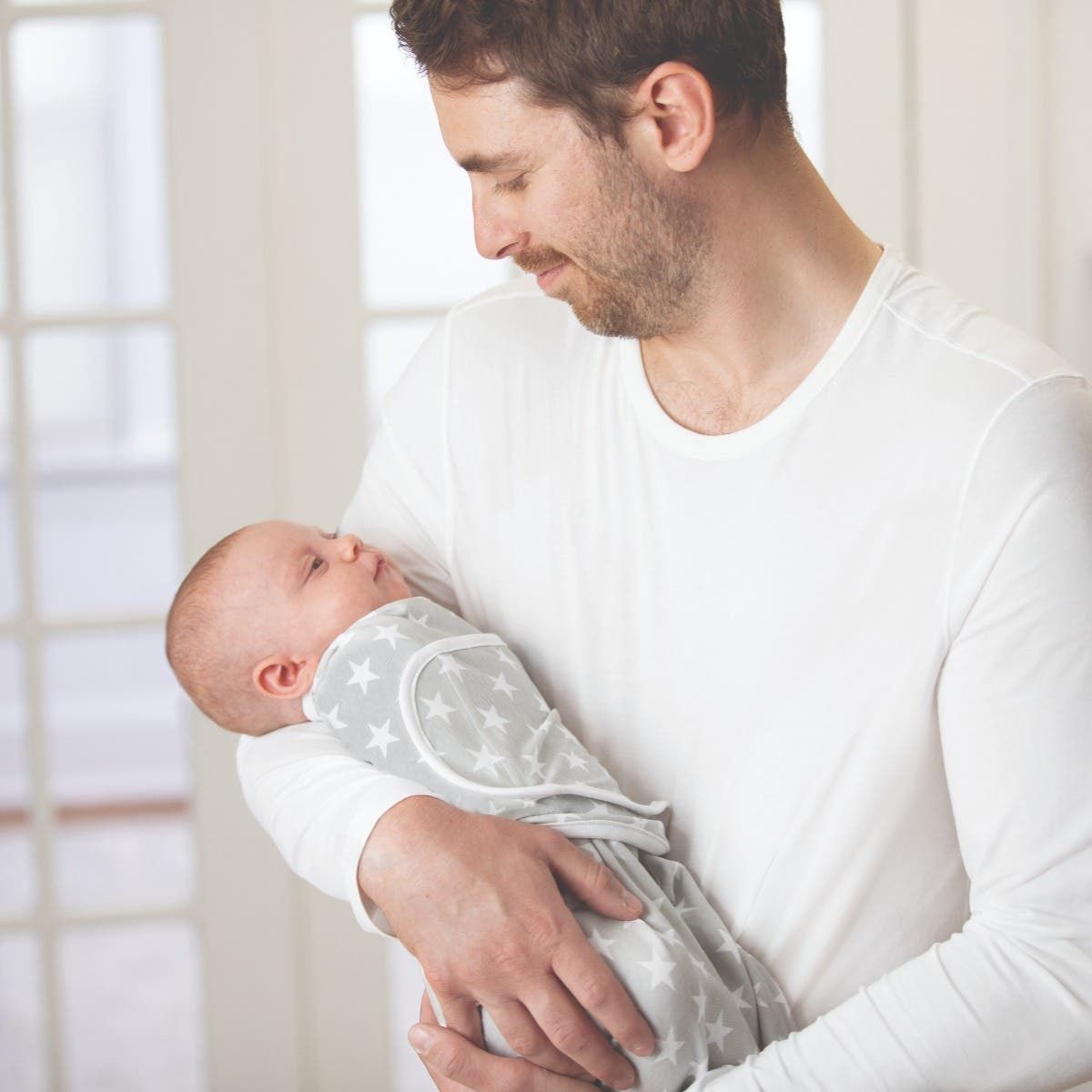 Essentials Easy Swaddle Wrap Quick Change 3 Pack Tog 1.0