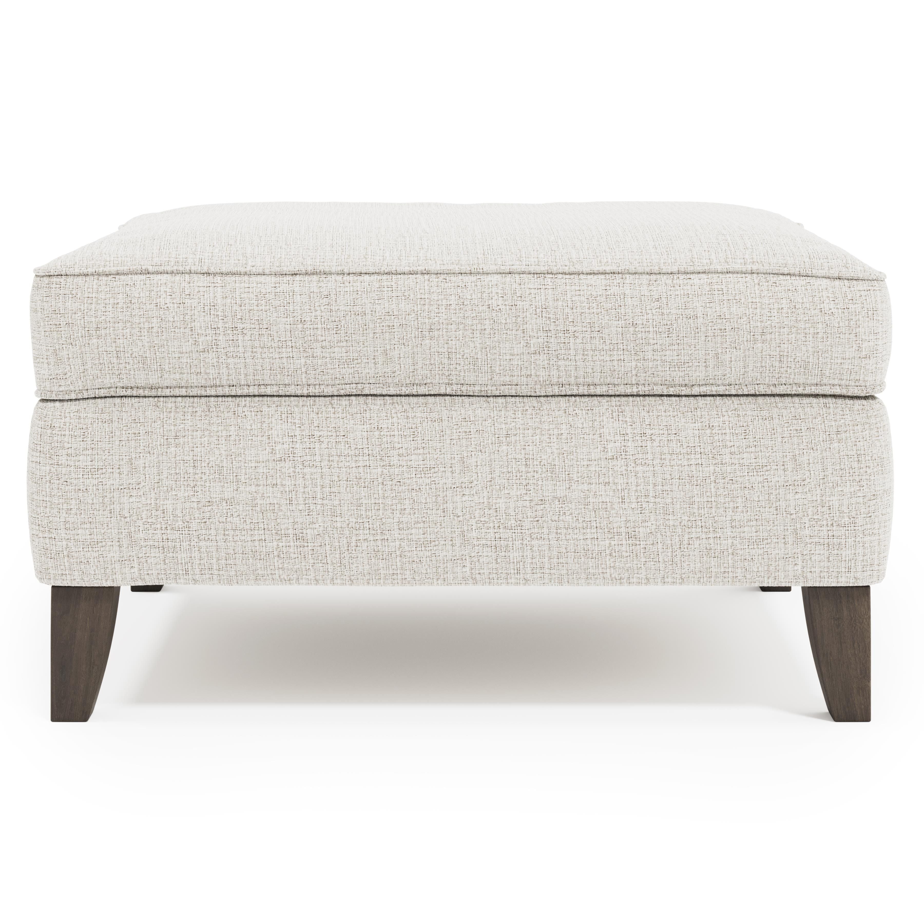 Bernhardt Furniture Addison Fabric Ottoman