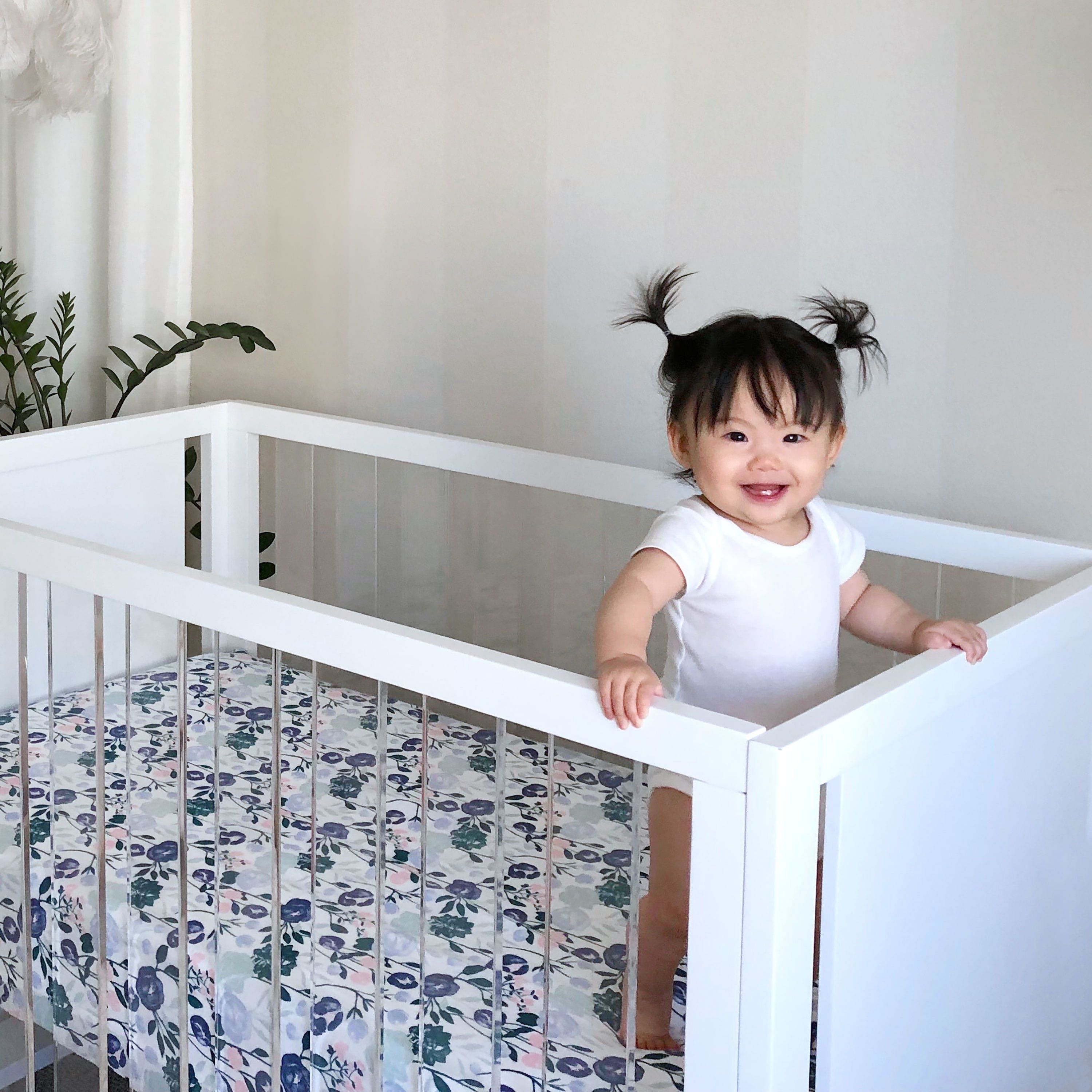 Essentials Cotton Muslin Crib Sheet