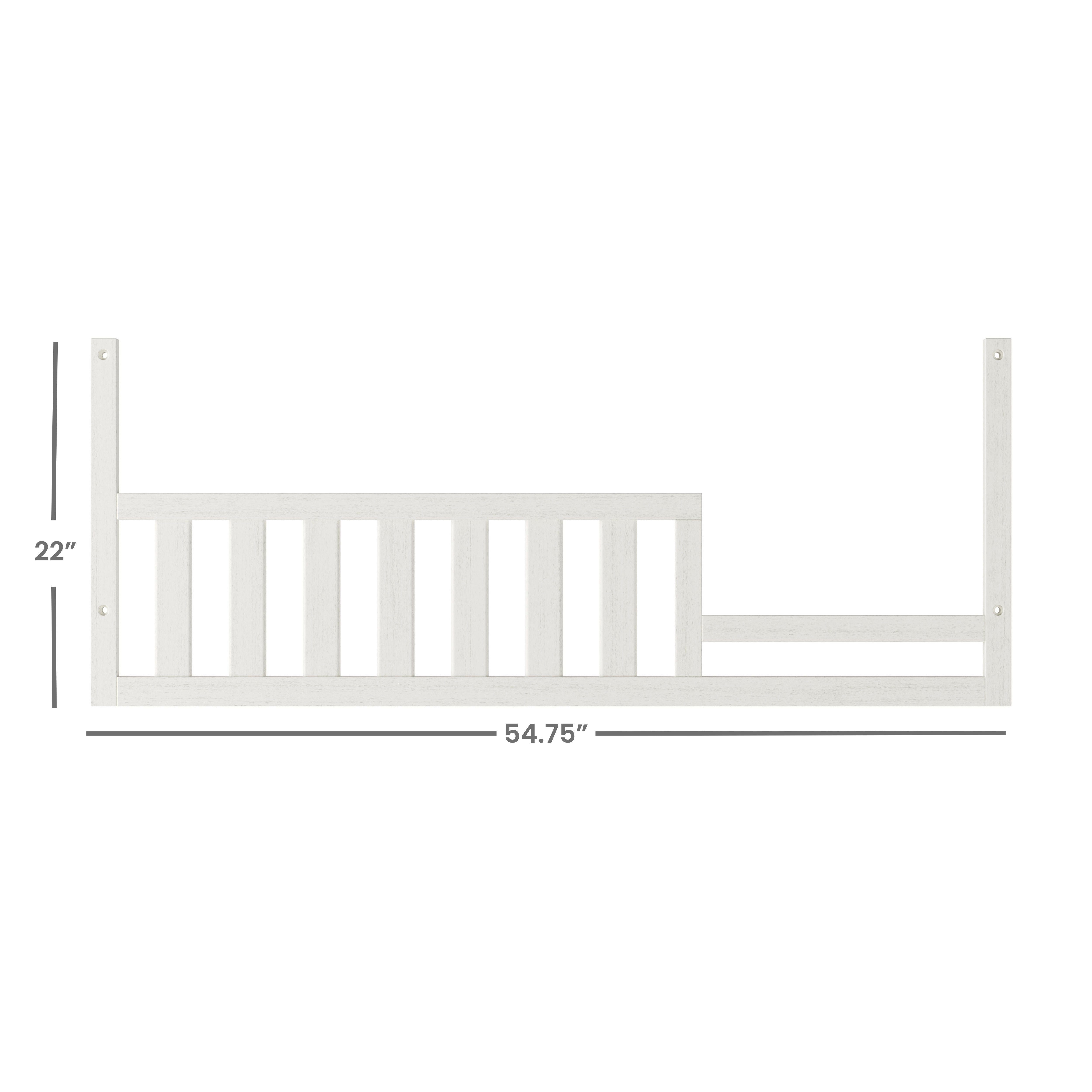 Toddler Guard Rail - Vintage Linen
