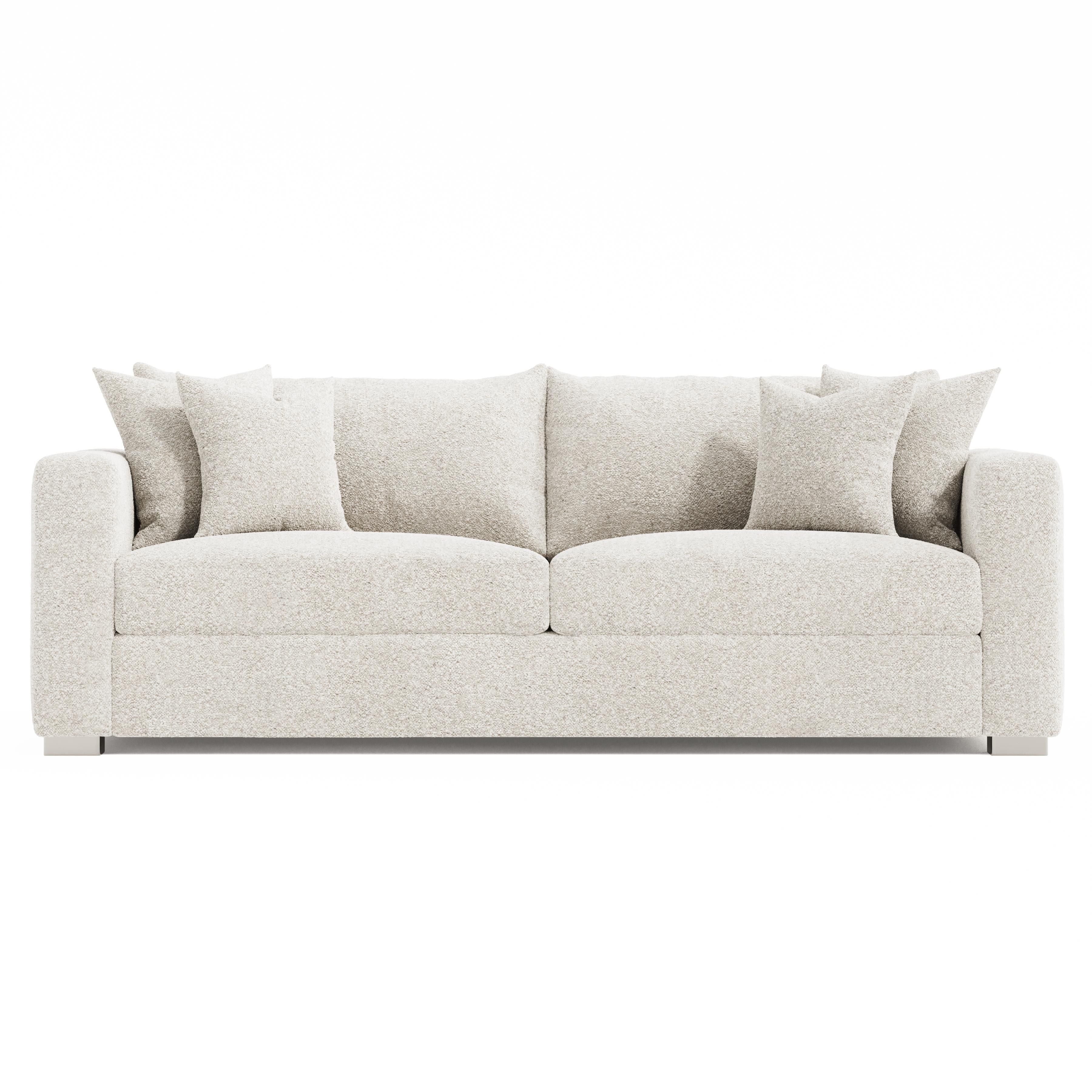 Bernhardt Furniture Helena Fabric Sofa Metal Foot
