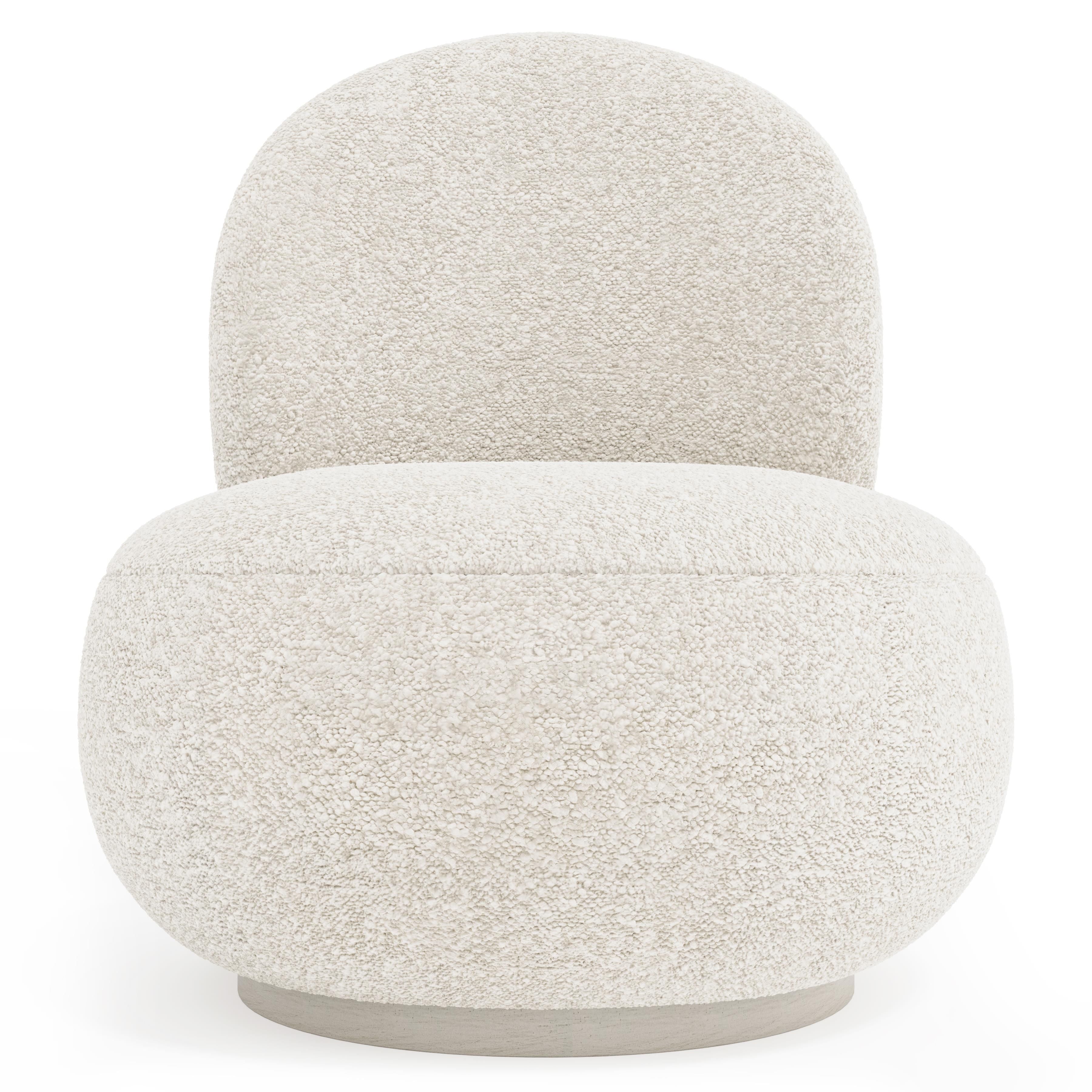 Bernhardt Furniture Lulu Fabric Swivel Chair