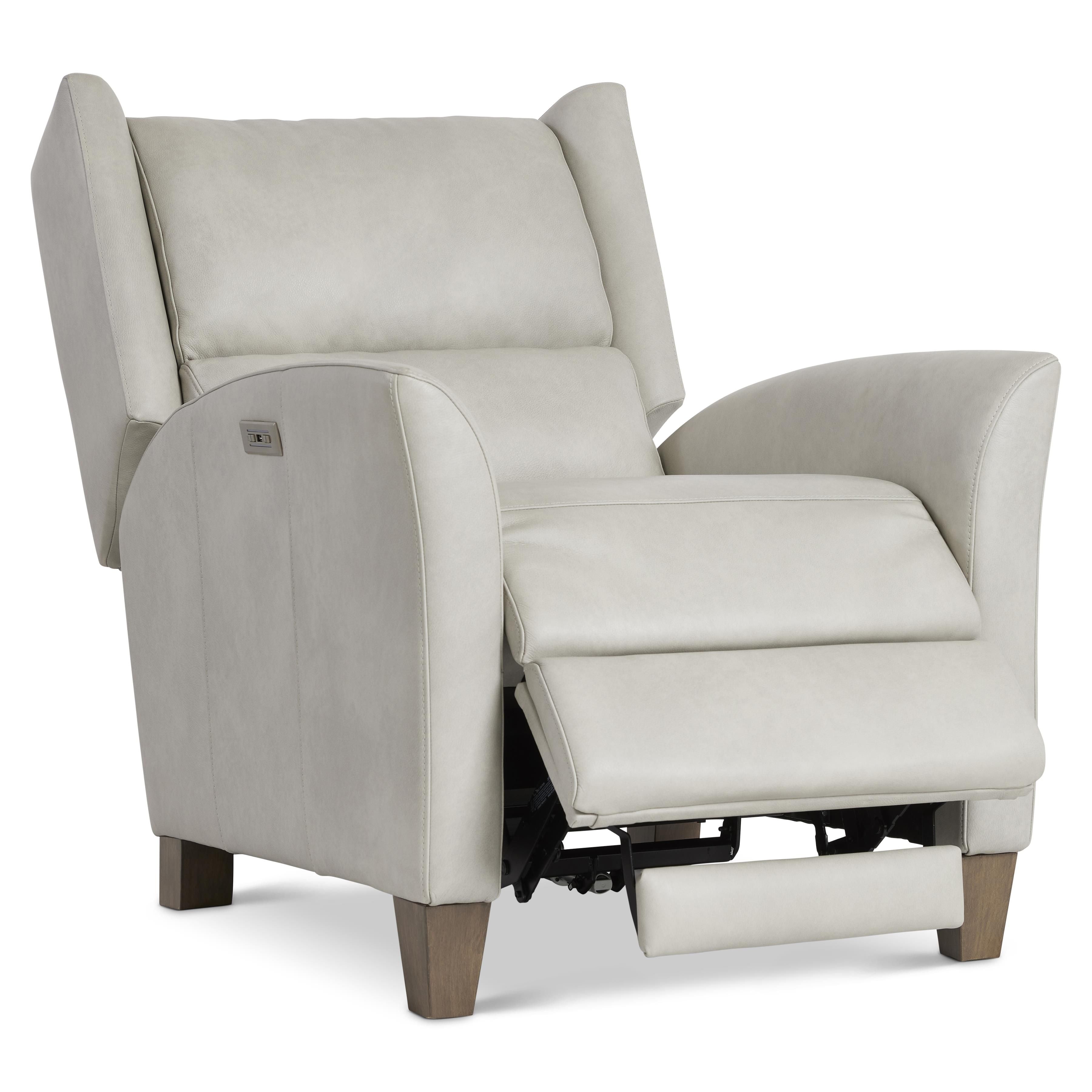 Bernhardt Furniture Weller Leather Power Motion Chair