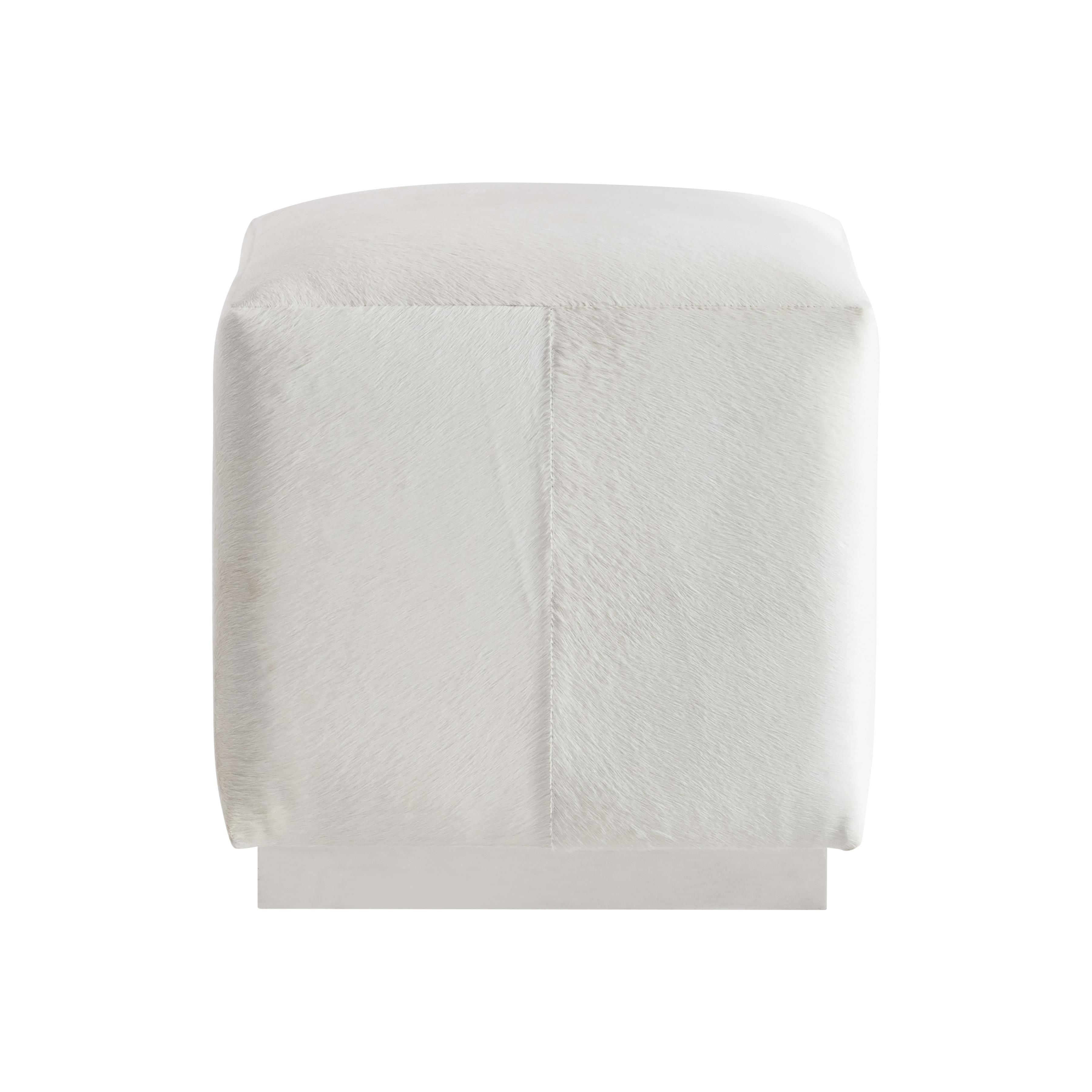 Bernhardt Furniture – Aspen Leather Ottoman