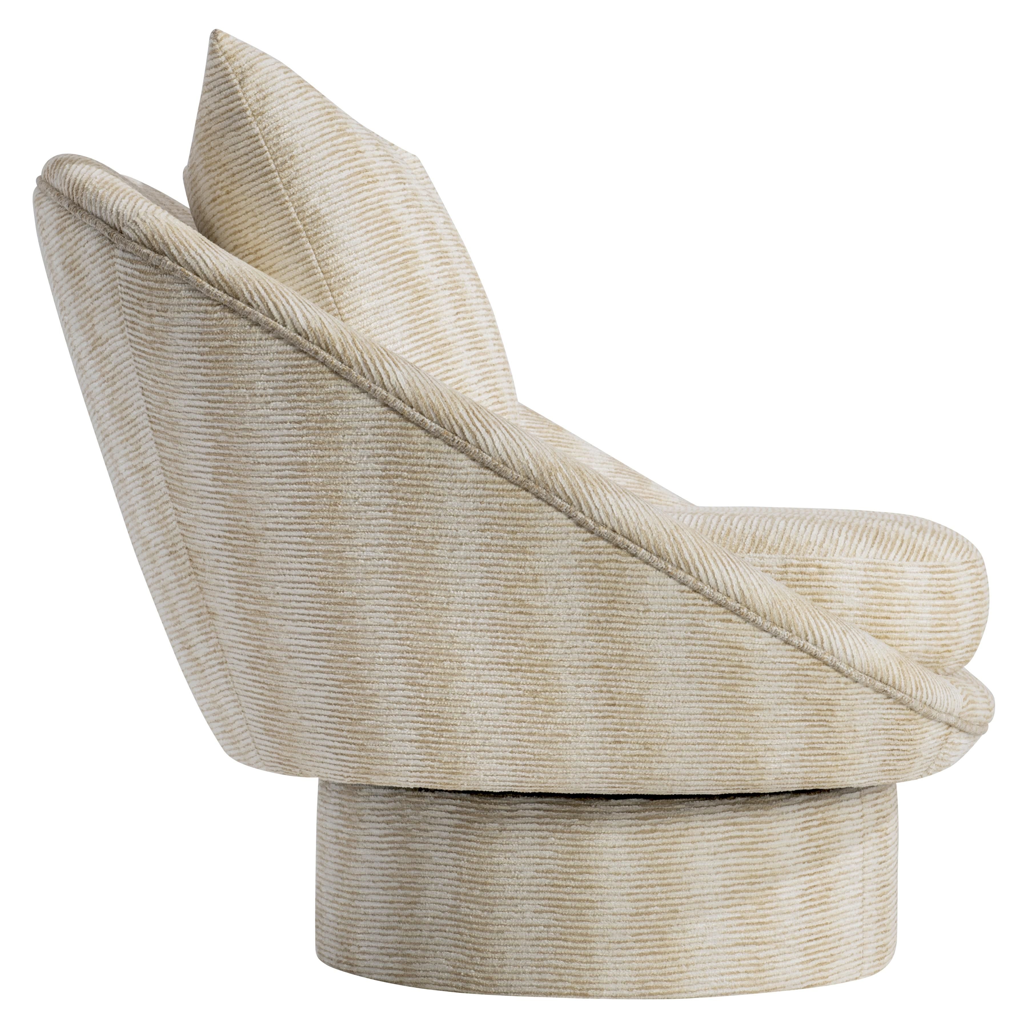 Bernhardt Furniture – Lucia Fabric Swivel Chair