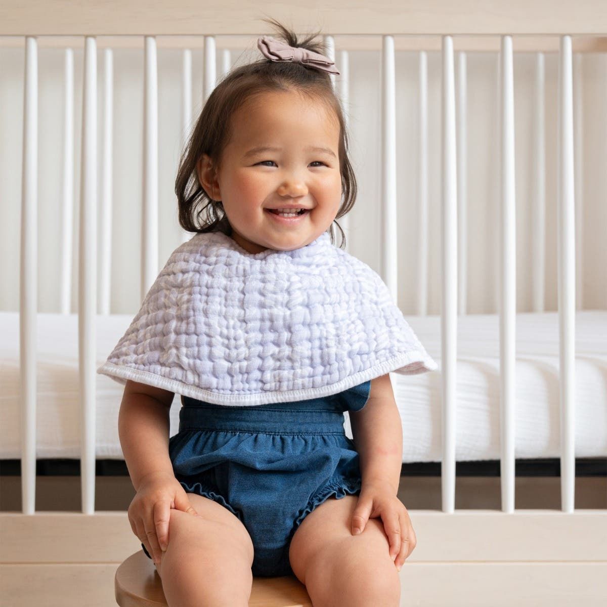 Essentials Cotton Muslin Burpy Bib