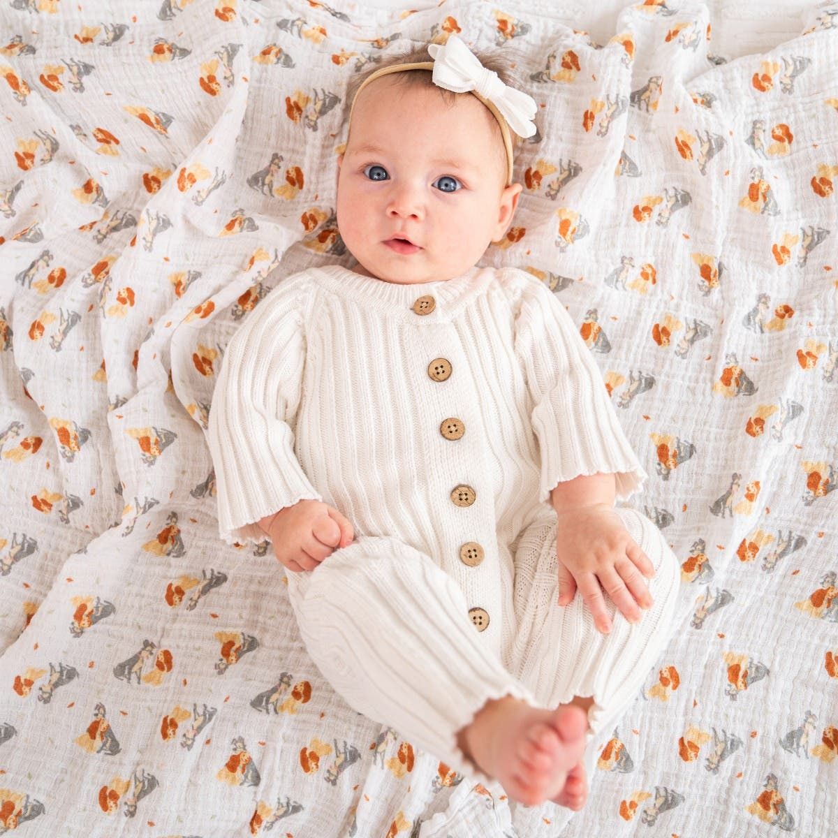 Disney™ Essentials Cotton Muslin Swaddle Blanket 4 Pack
