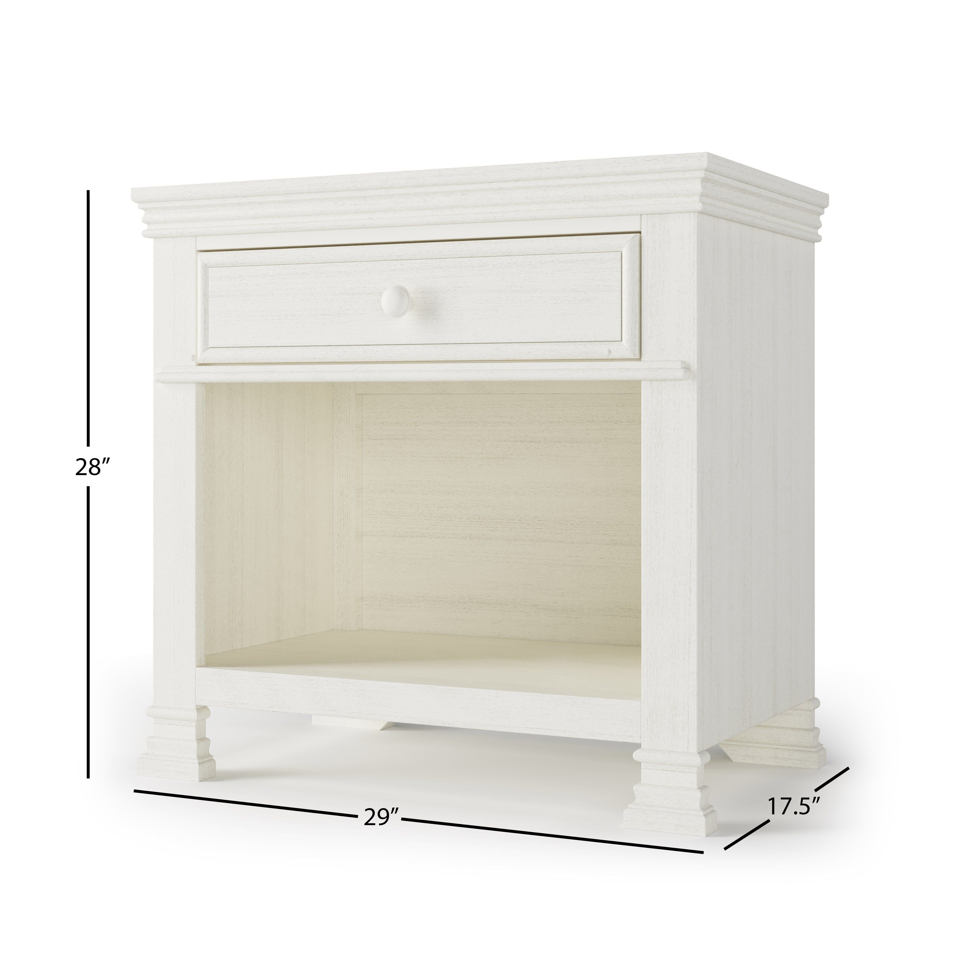 Westgate Nightstand, Vintage Linen