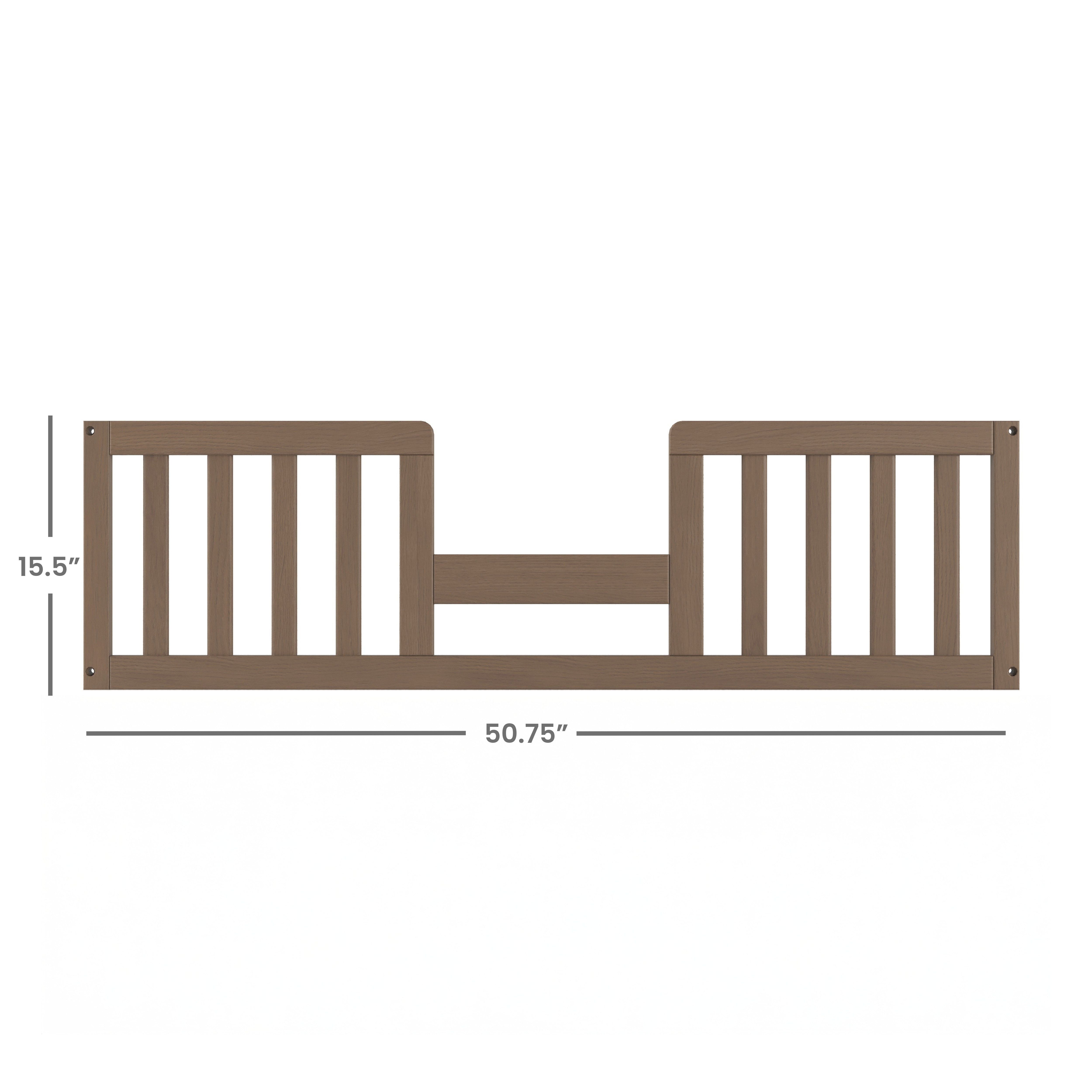 F09514 - Toddler Guard Rail, Dusty Heather