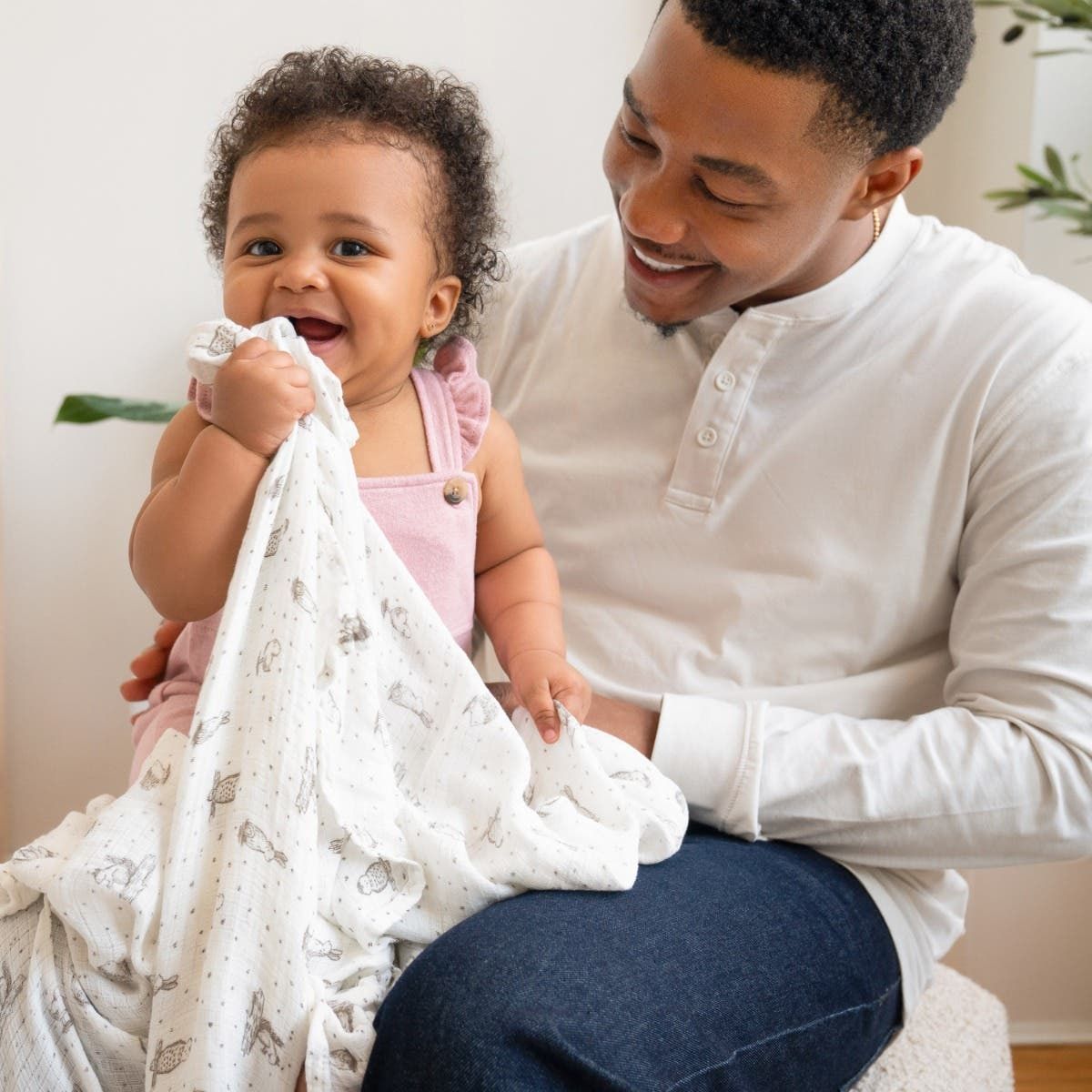 Essentials Silky Soft Swaddle Blanket 2 Pack
