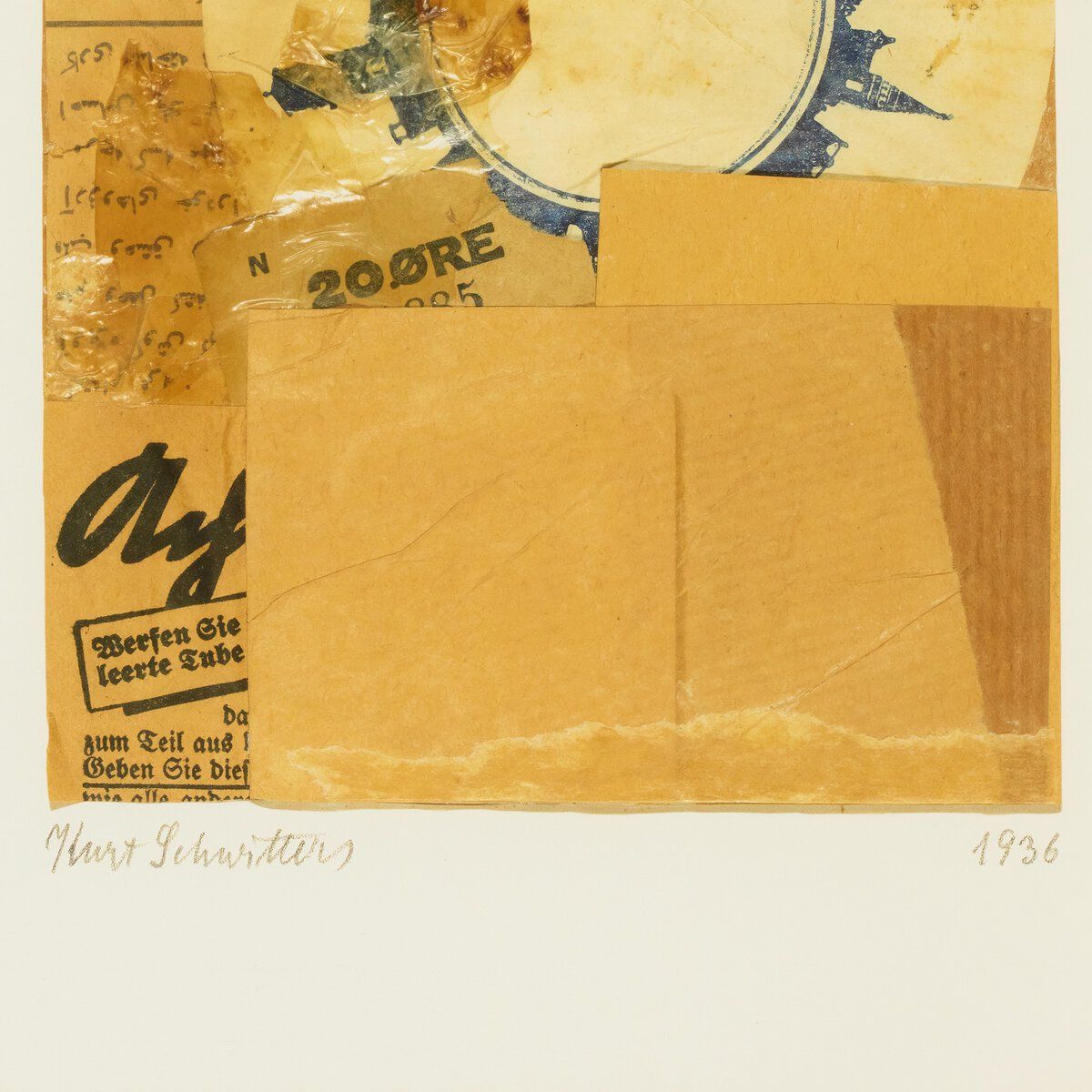 Objet Trouvé By Kurt Schwitters
