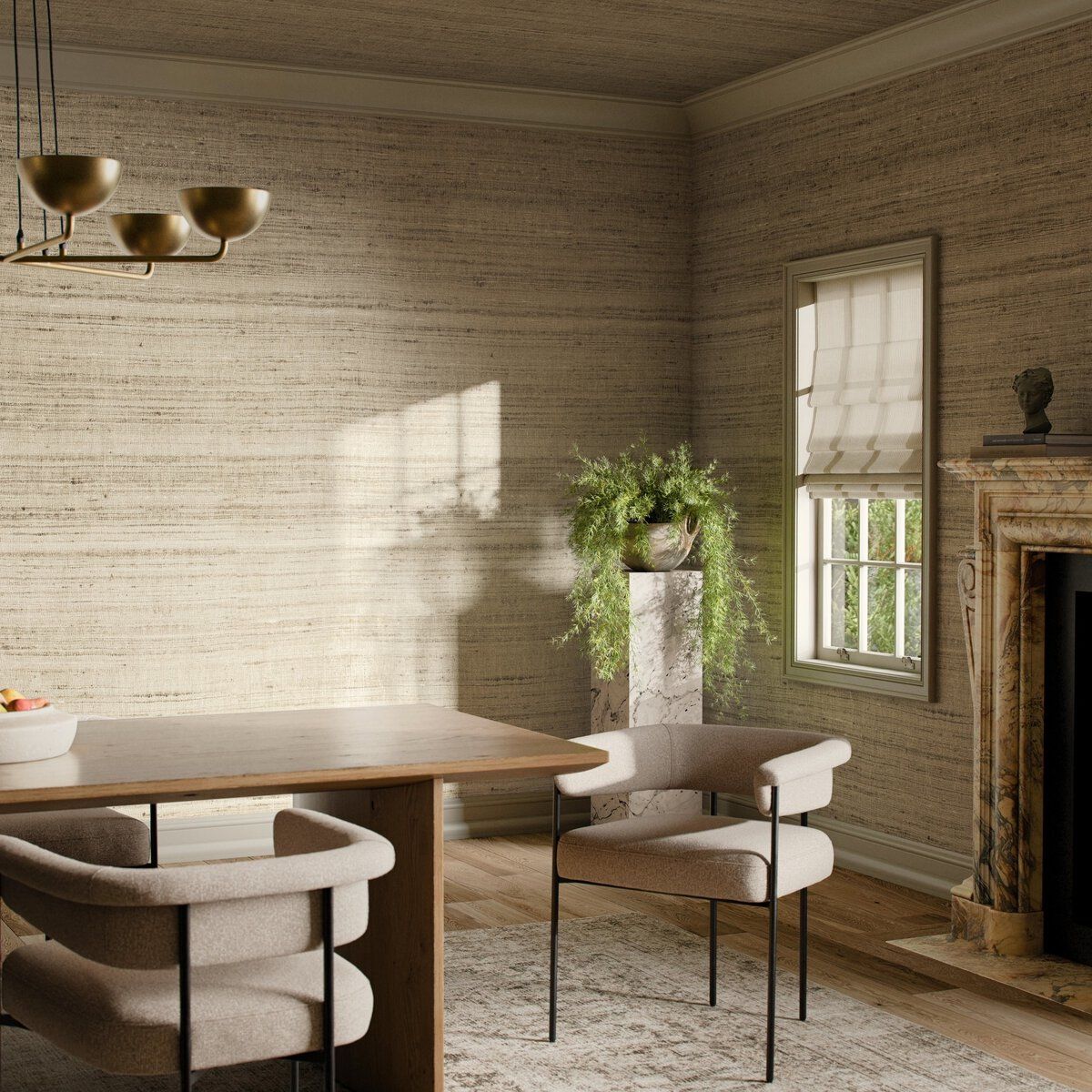 Silk Wallpaper By Fh Art Studio
