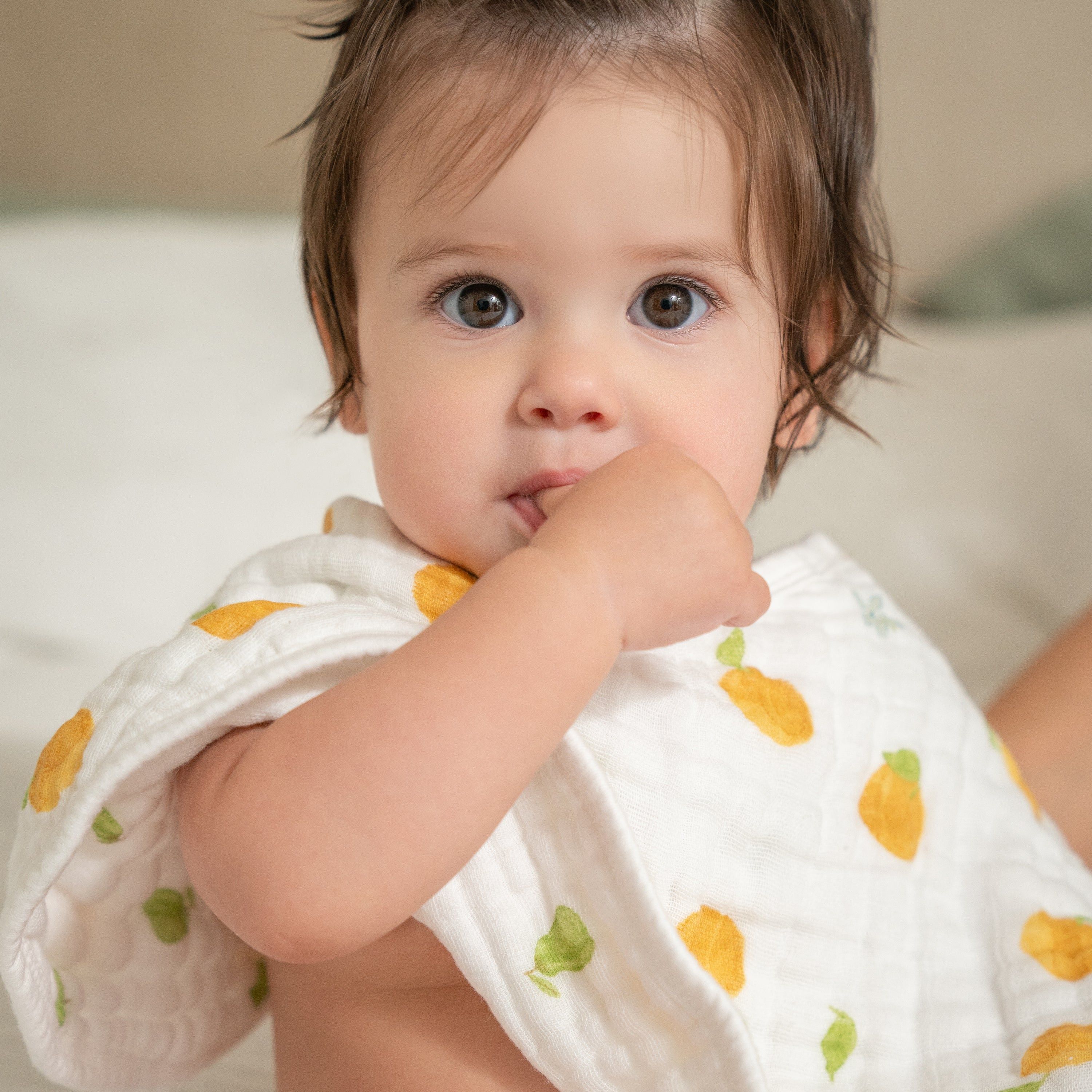 Organic Cotton Muslin Burpy Bibs 2 Pack