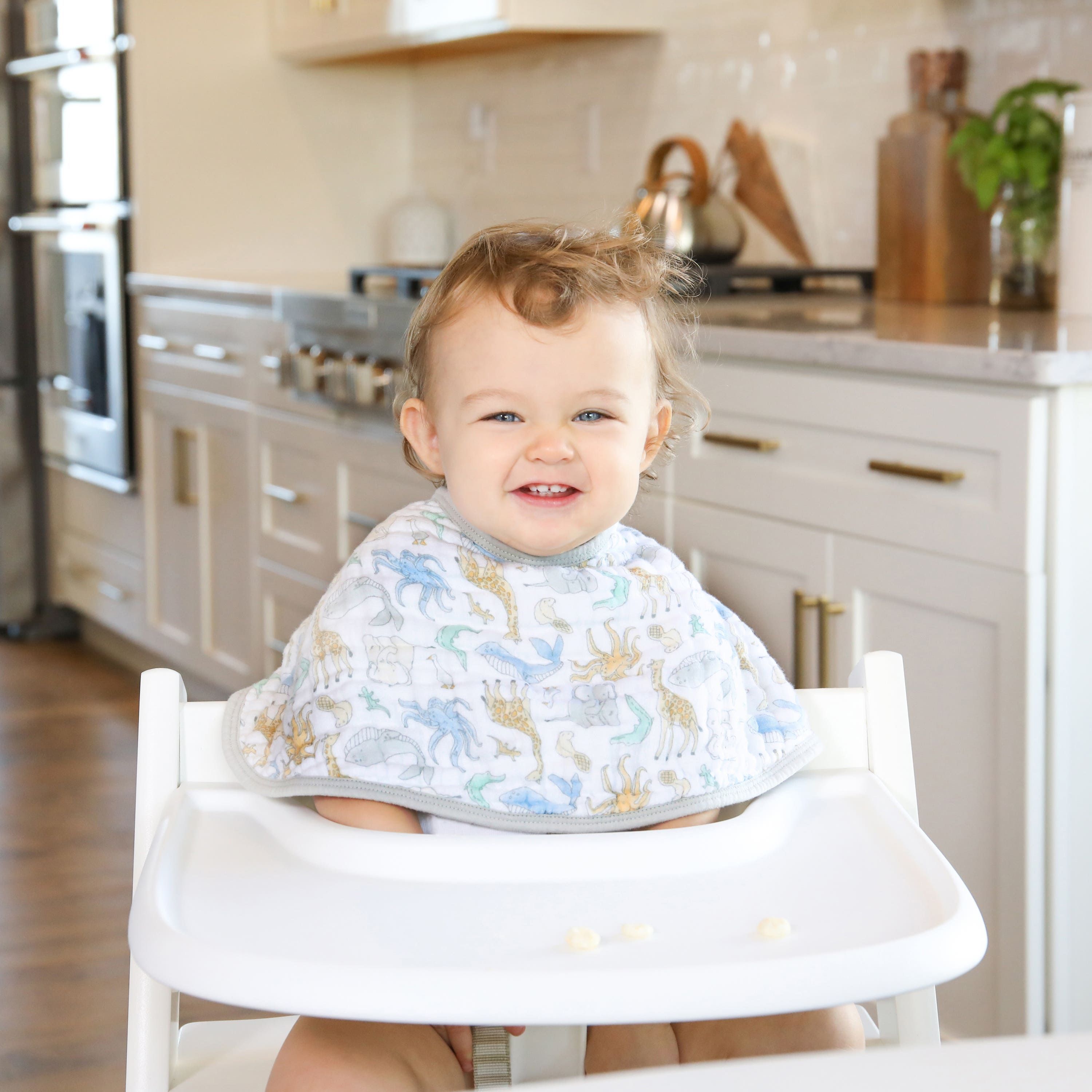 Essentials Cotton Muslin Burpy Bib