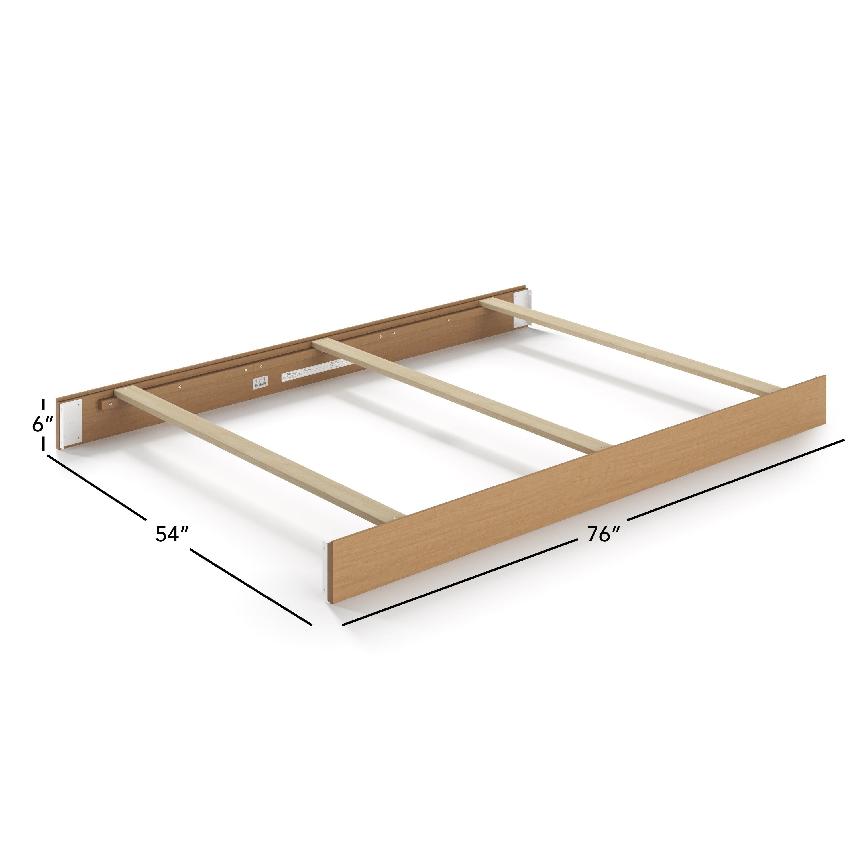 F06434 - Full-Size Bed Rails, Biscotti