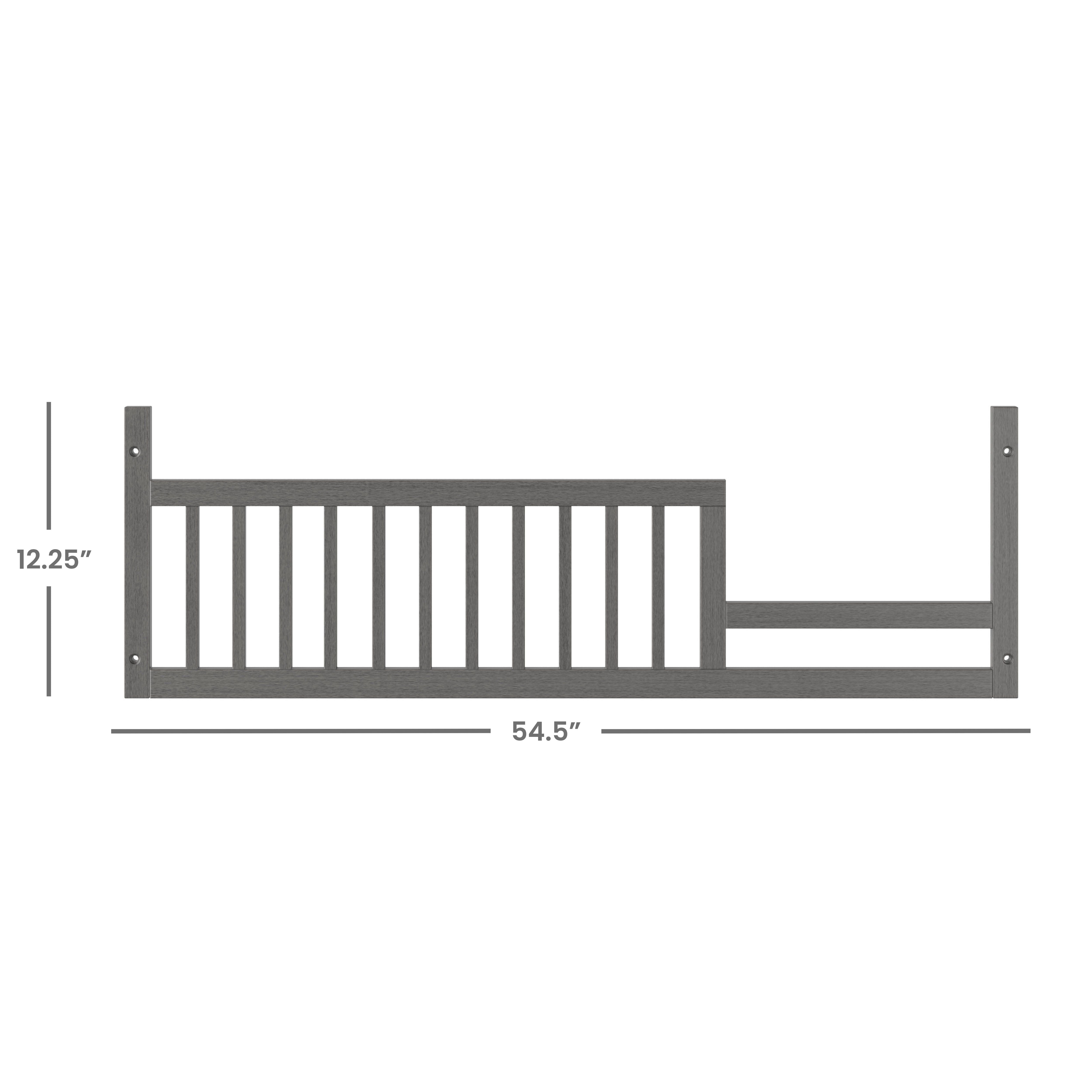 F09503 - Toddler Guard Rail, Midnight Gray