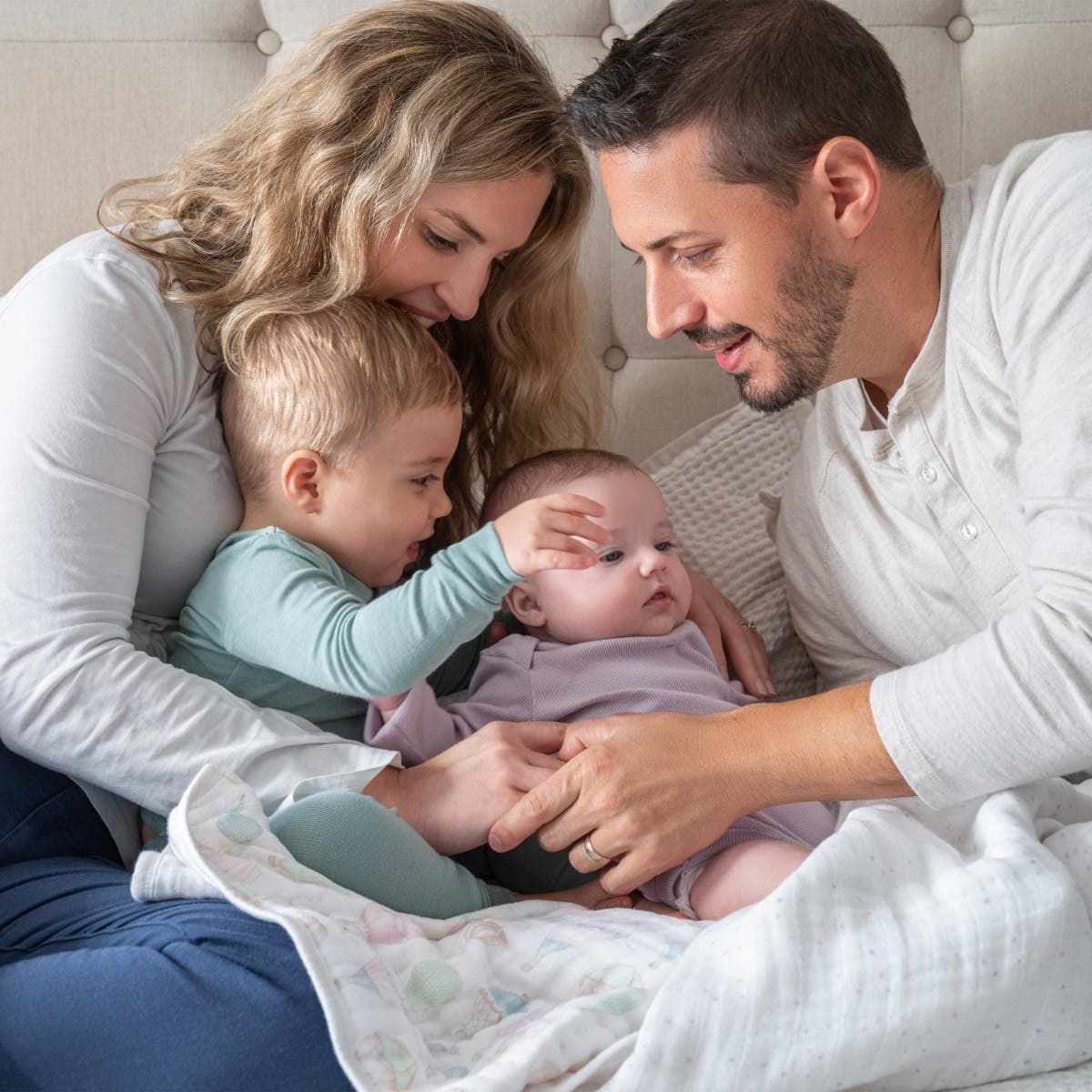 Organic Cotton Muslin Dream Blanket