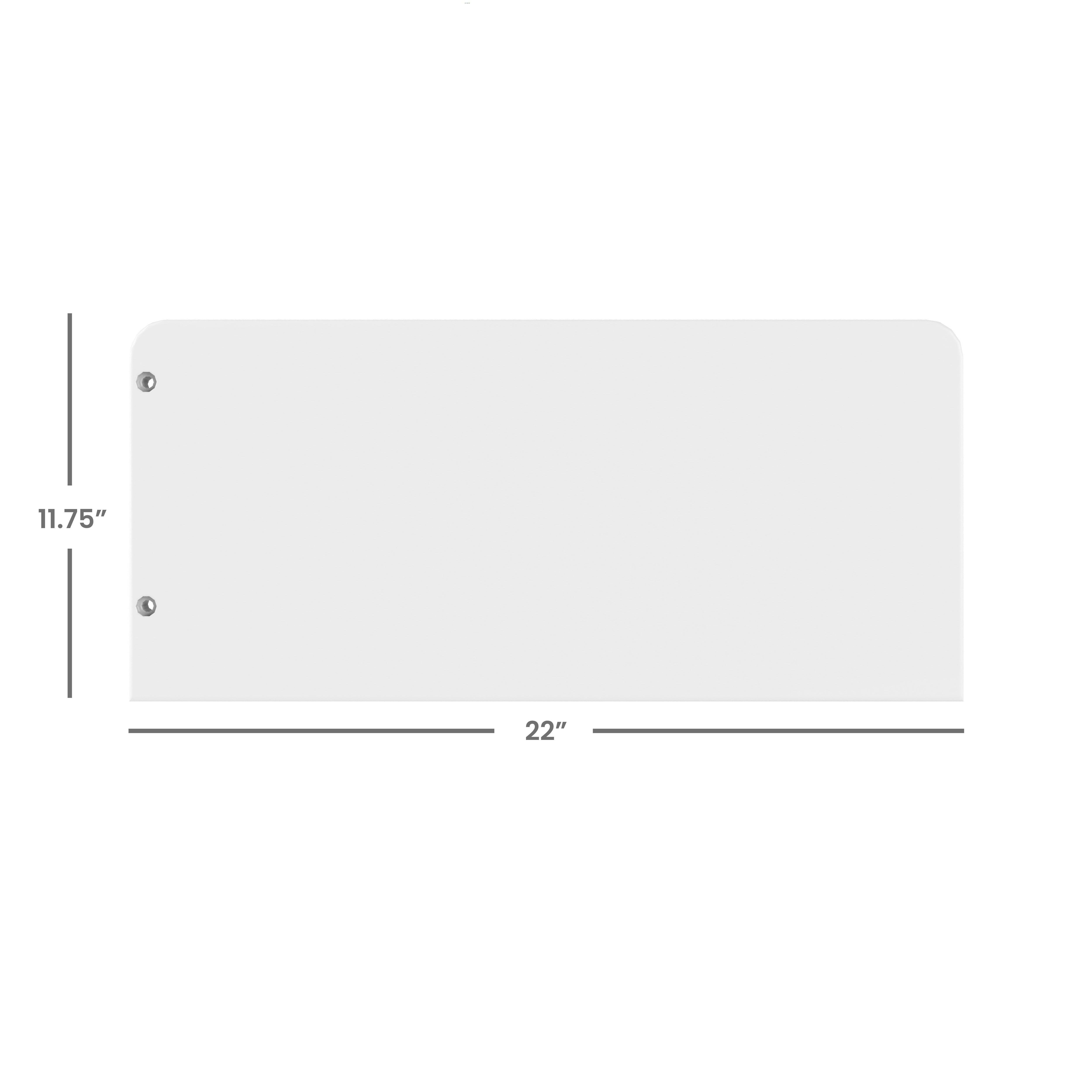 Toddler Guard Rail Matte White