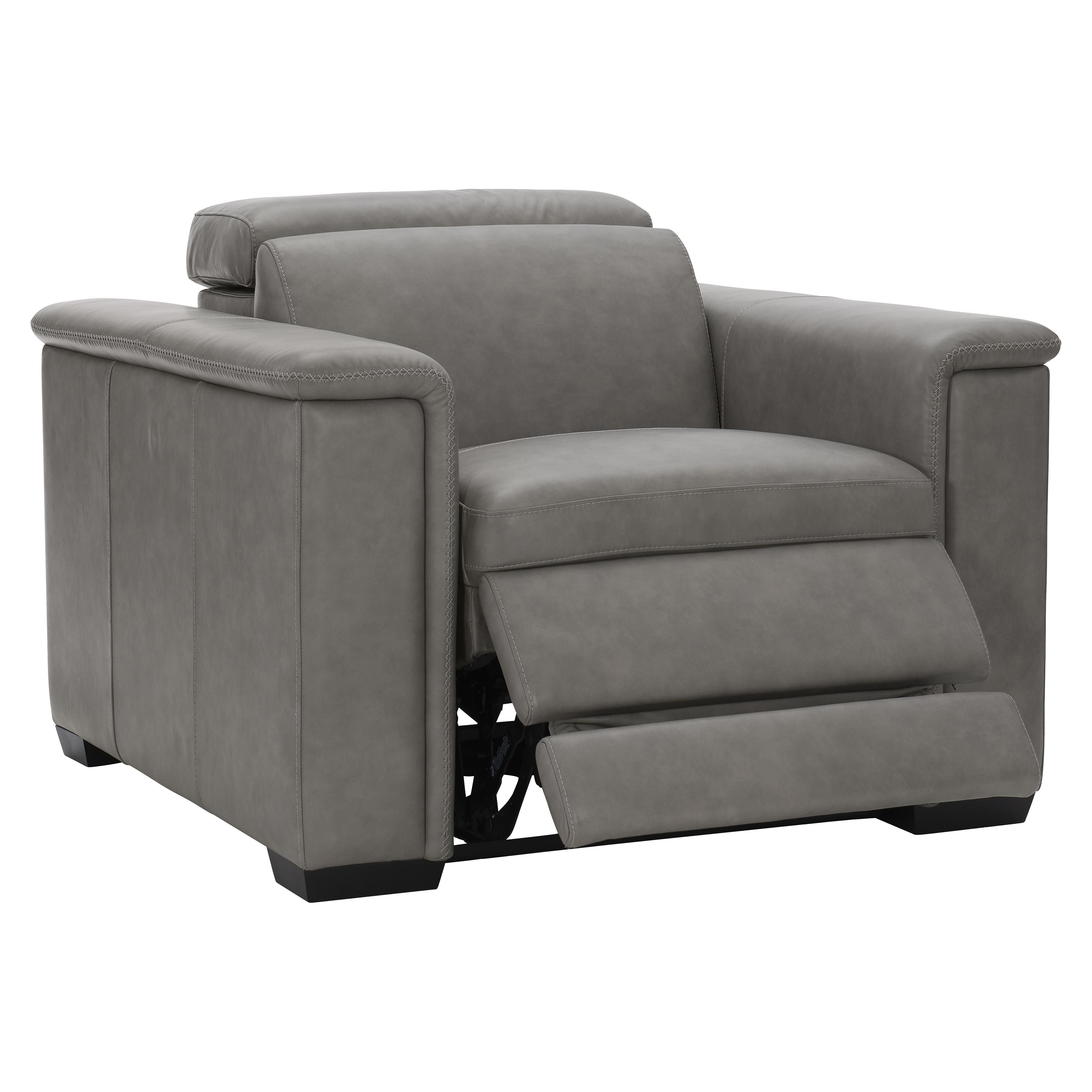 Bernhardt Lioni Leather Power Motion Chair
