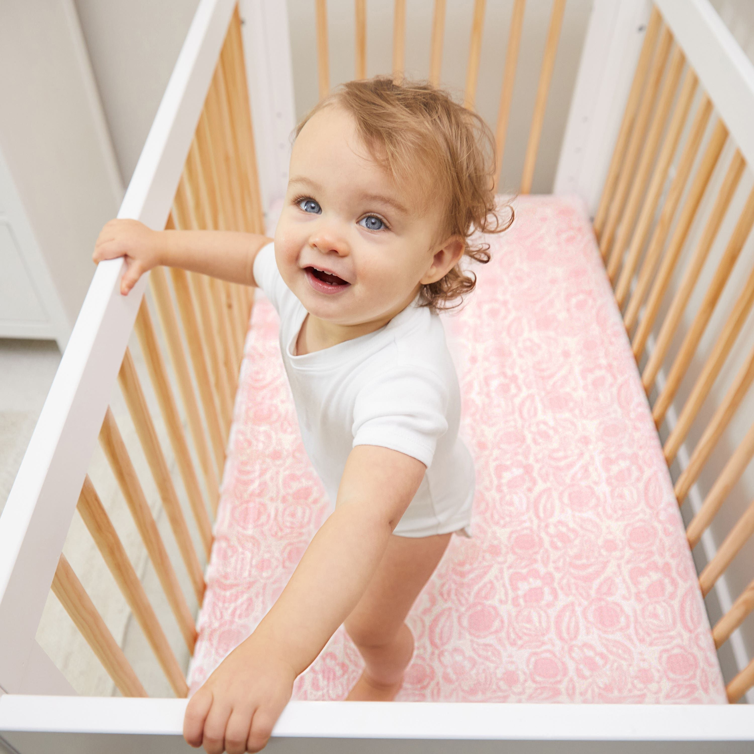 Essentials Cotton Muslin Crib Sheet