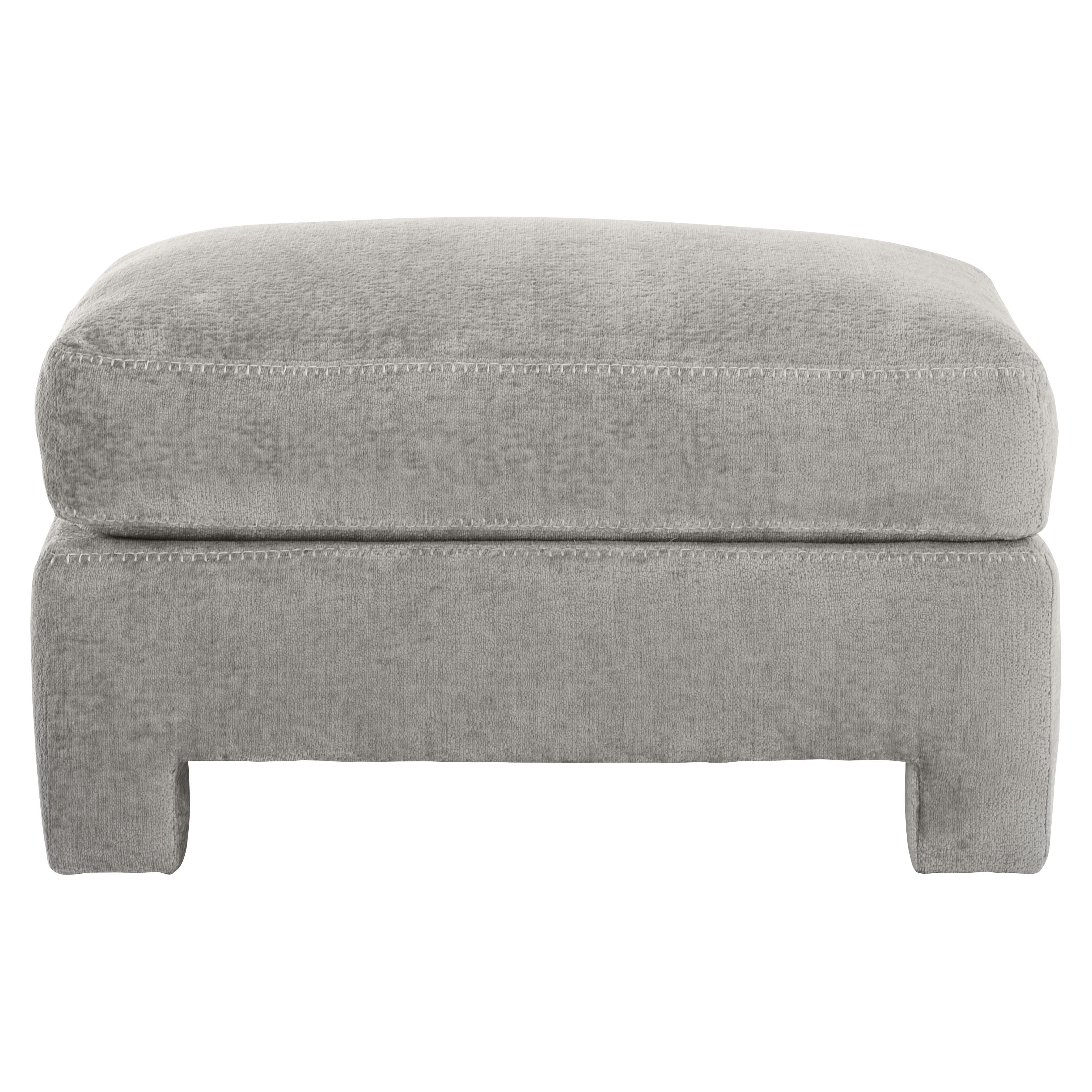 Bernhardt Furniture – Mily Fabric Bumper Ottoman