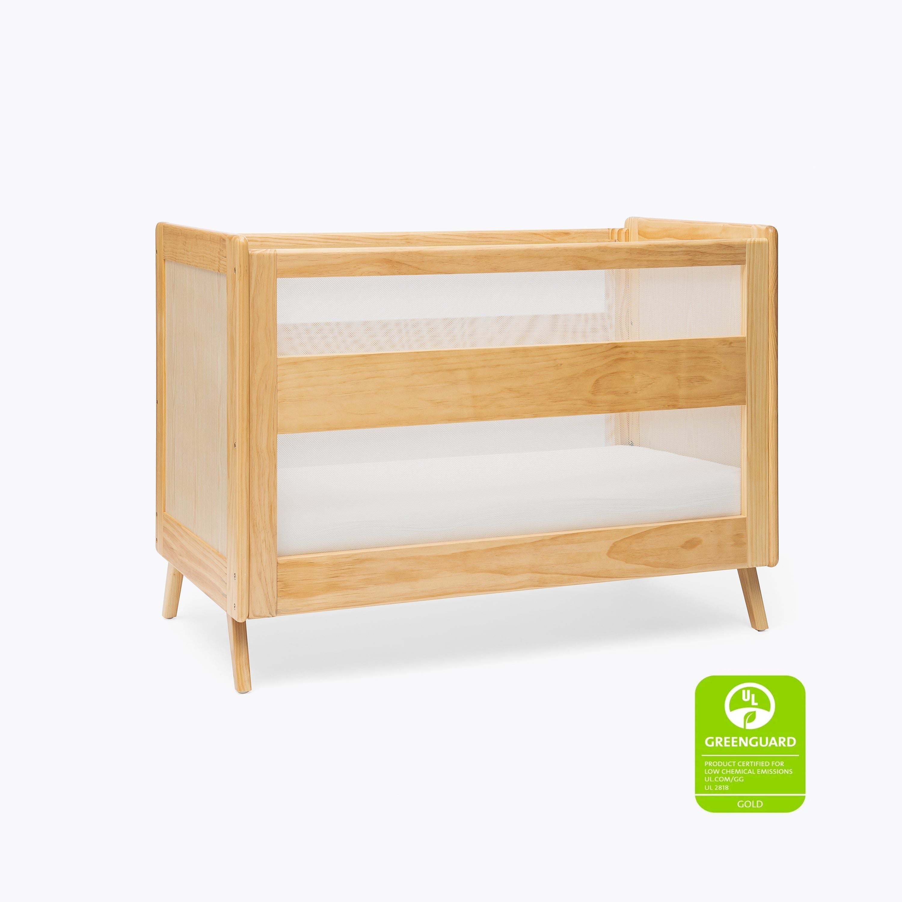 3-in-1 Convertible Full Size Breathable Mesh Crib
