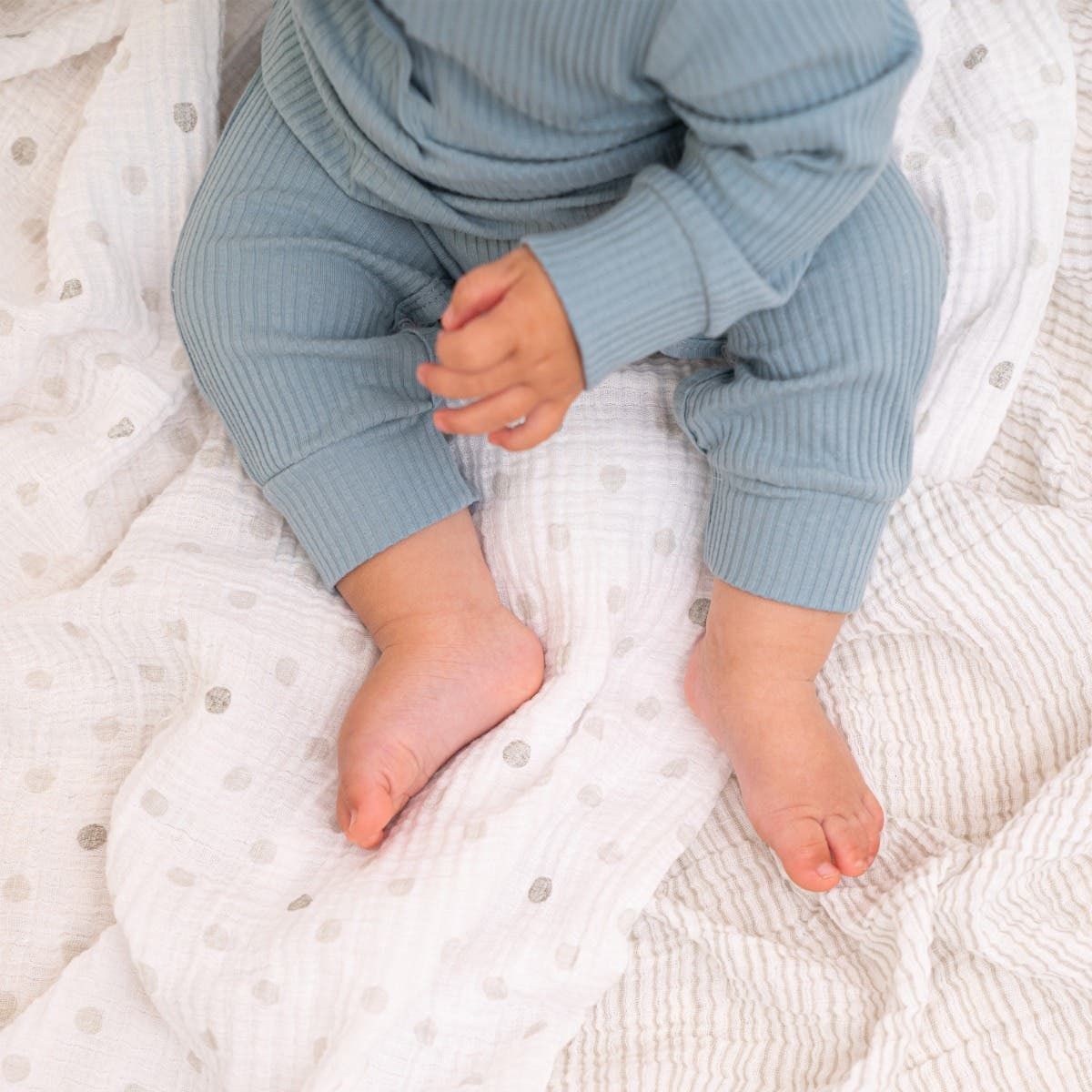 Essentials Cotton Muslin Swaddle Blanket 2 Pack