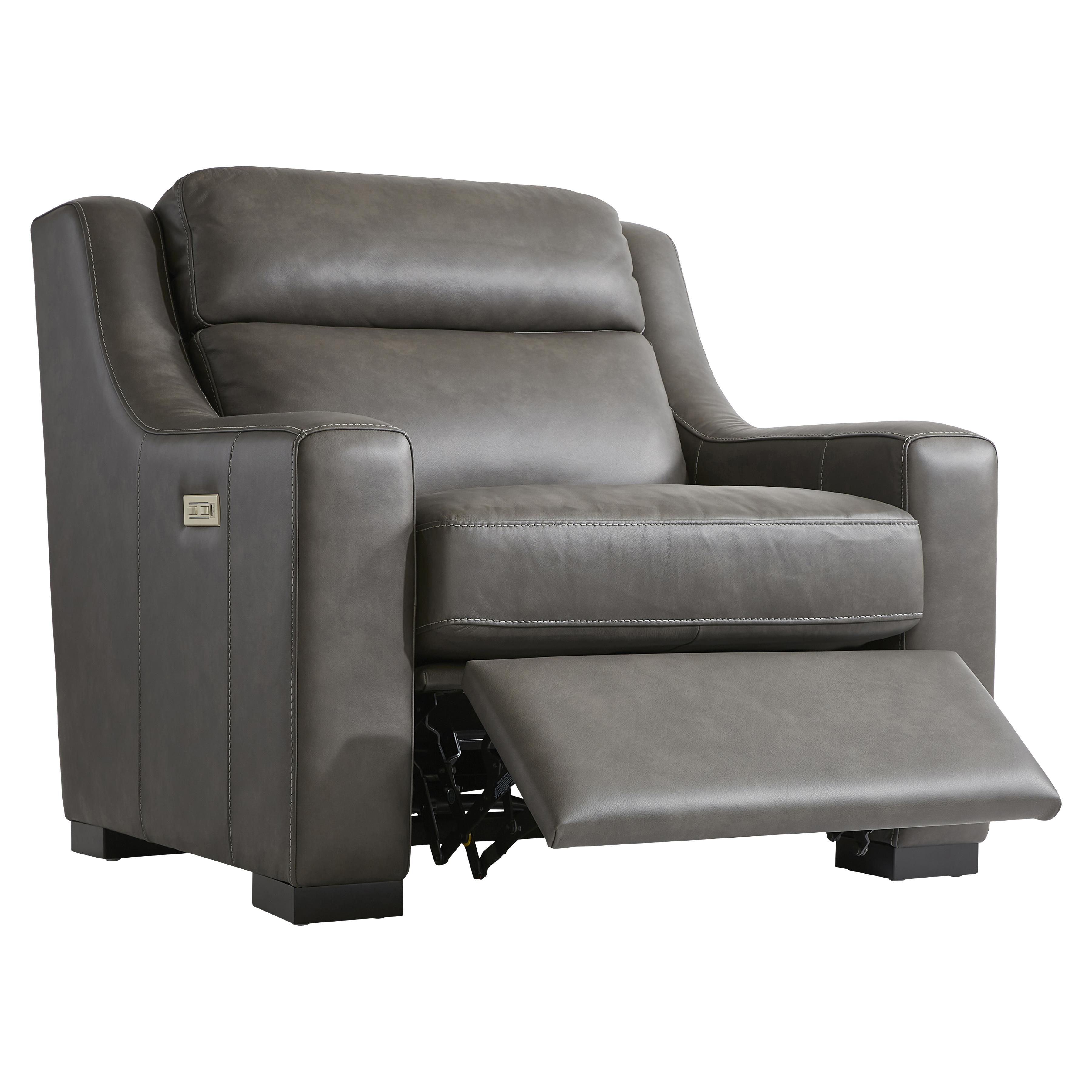 Bernhardt Furniture – Germain Leather Power Motion Chair