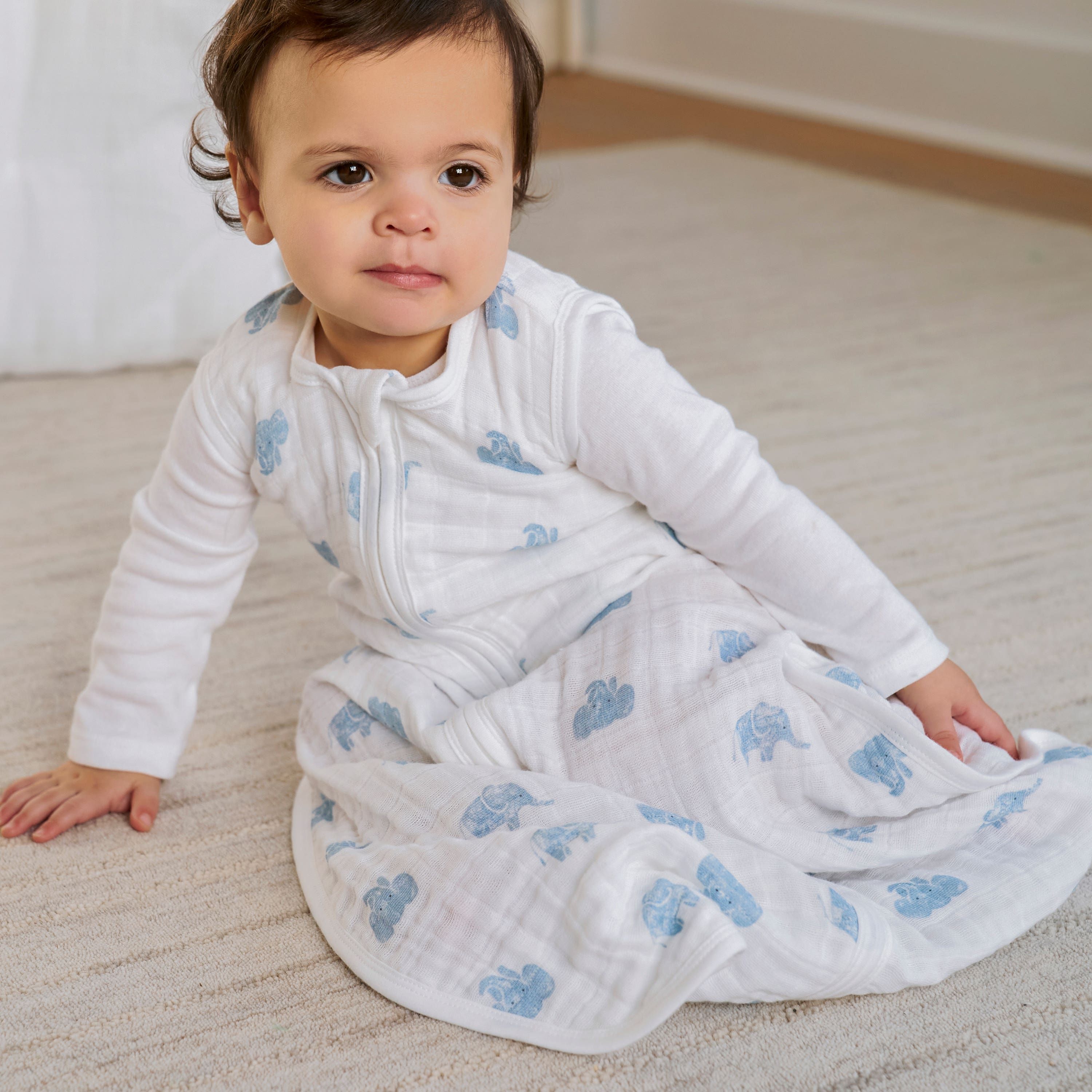 Organic Cotton Light Sleep Sack Tog 1.0 by Halo Sleep
