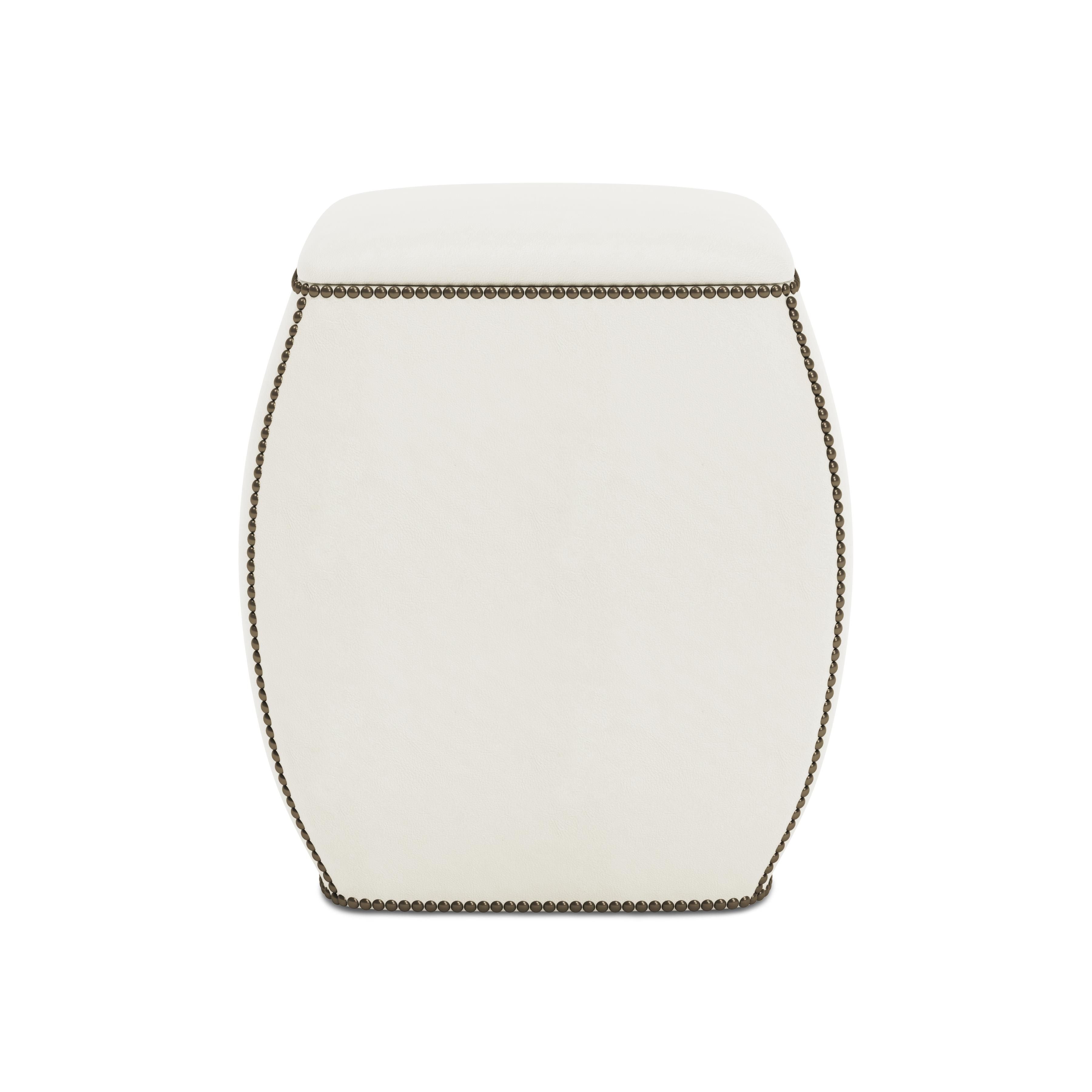 Bernhardt Furniture – Delta Leather Ottoman