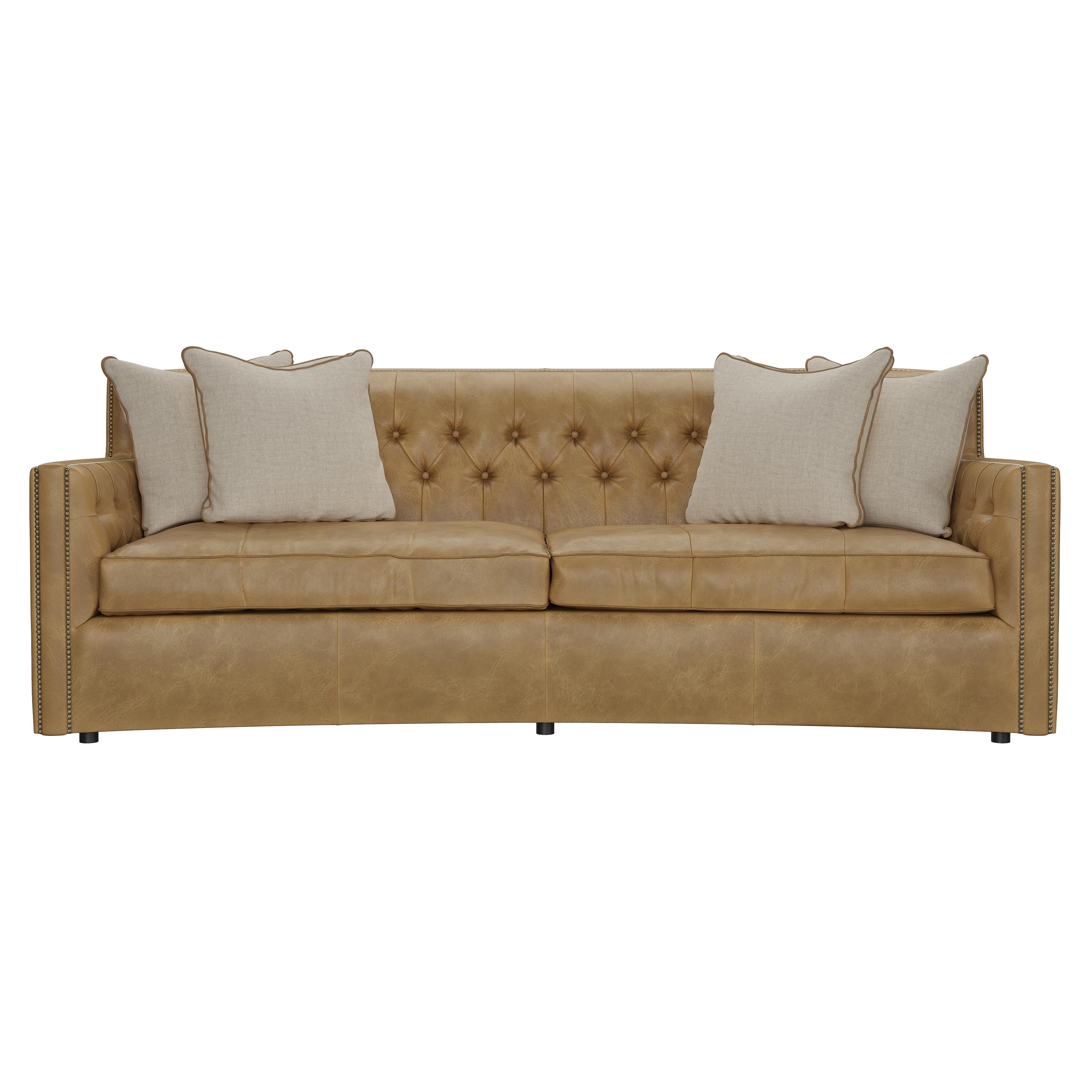 Bernhardt Furniture Candace Leather Sofa