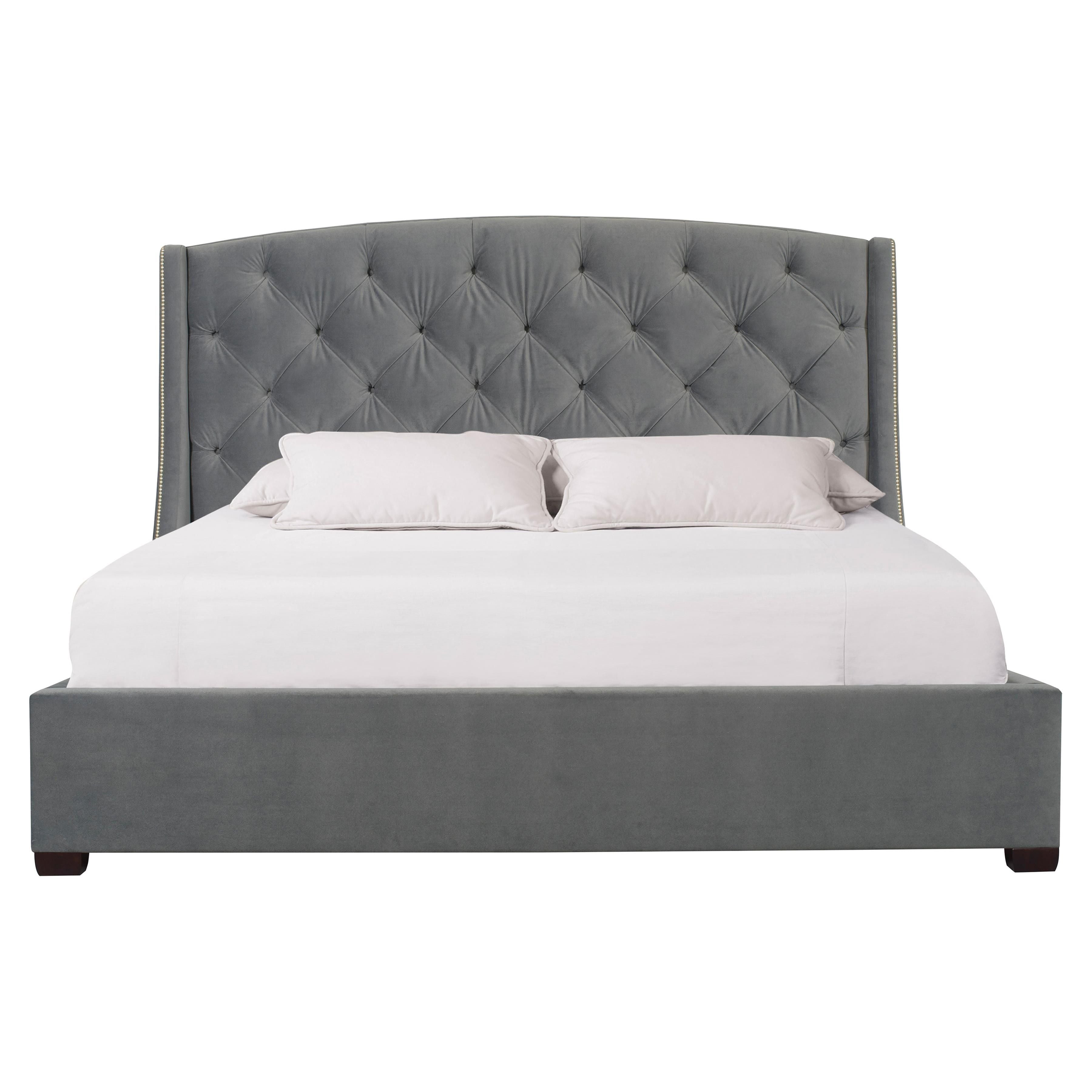 Bernhardt Furniture – Jordan Fabric Storage Shelter Bed King