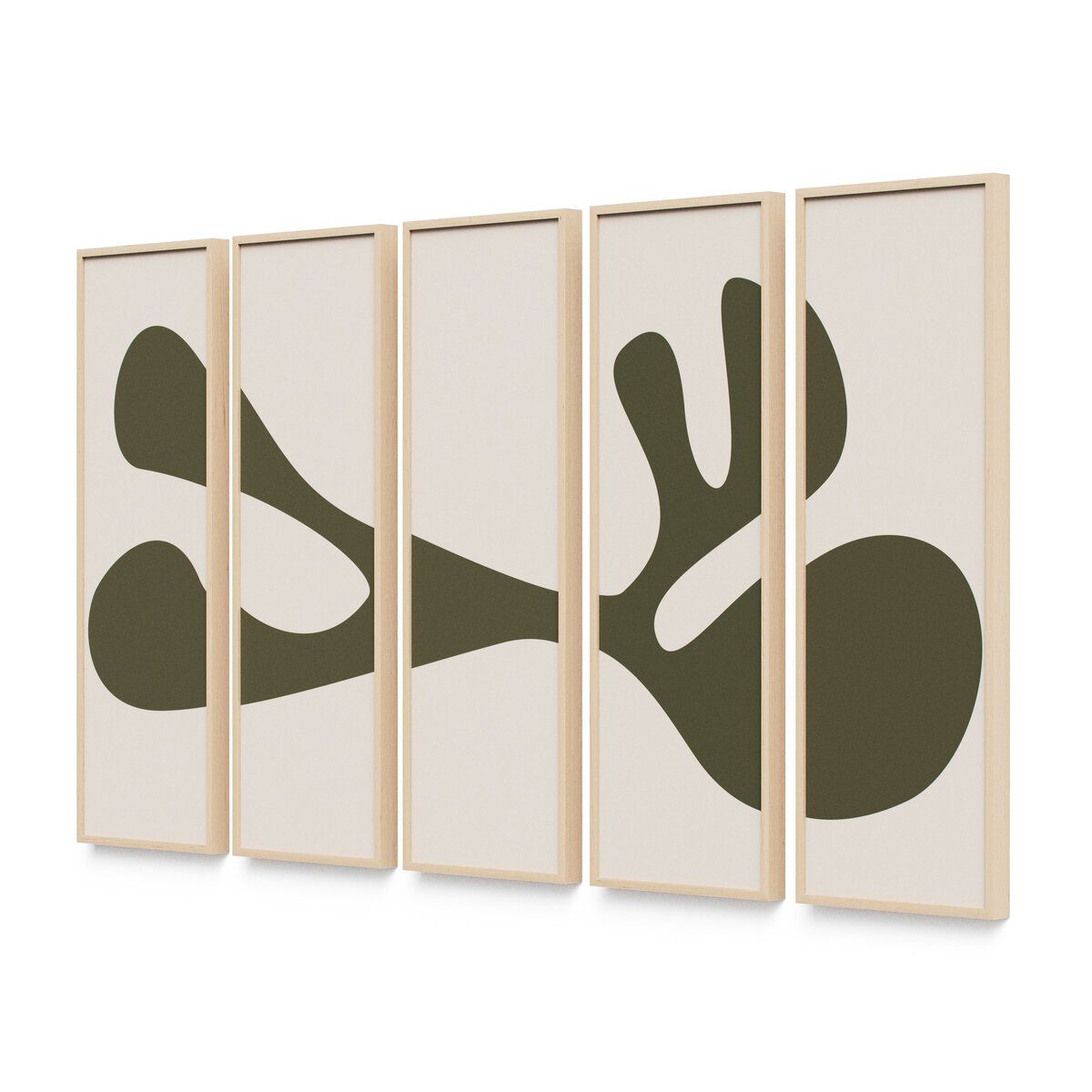 Organic Shape Iii Set By Four Hands Art Studio