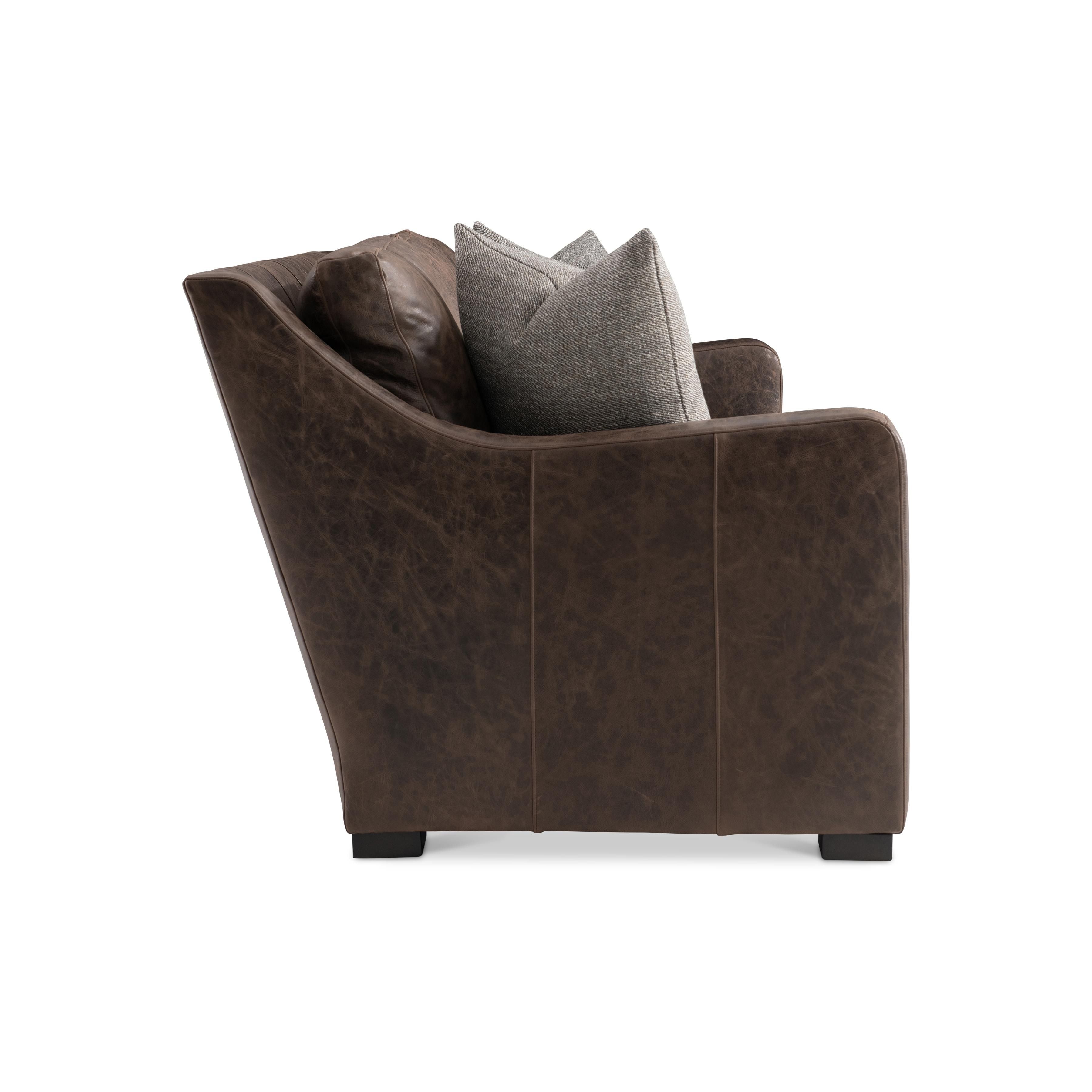 Bernhardt Ventura Leather Sofa