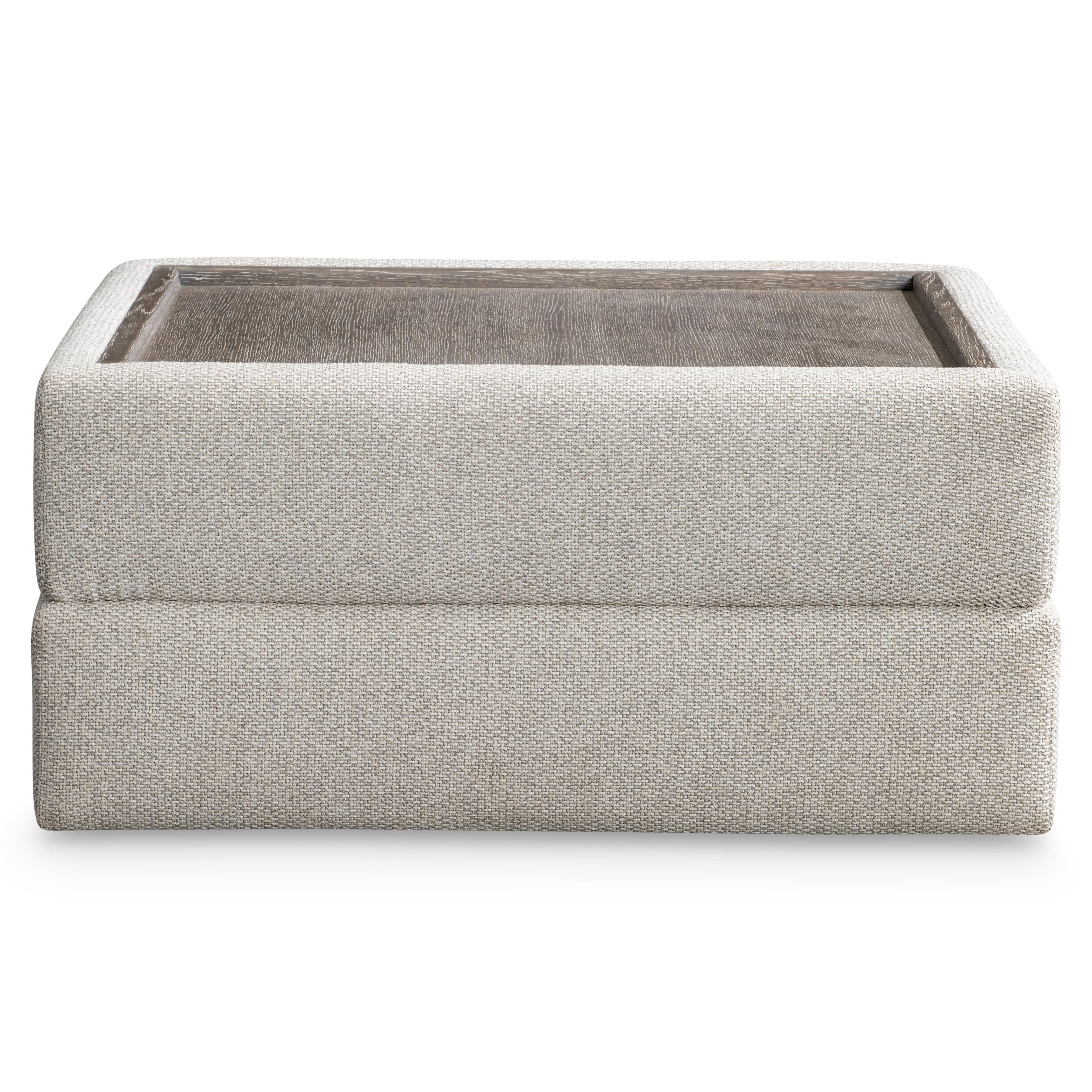 Bernhardt Furniture Vista Fabric Ottoman