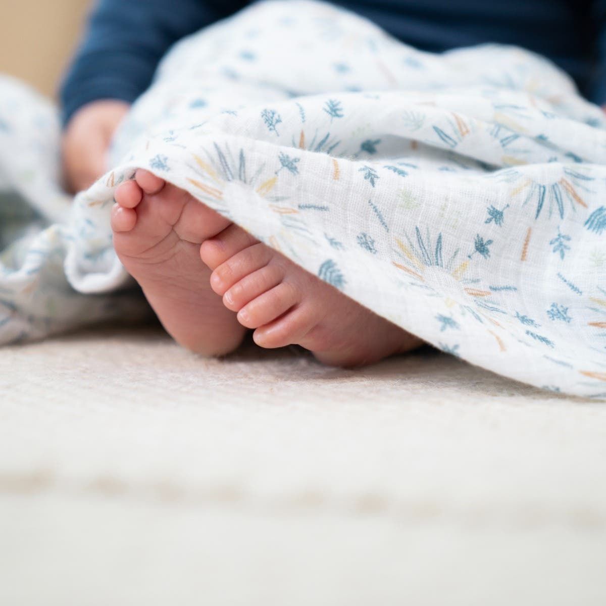 Essentials Cotton Muslin Swaddle Blanket 2 Pack