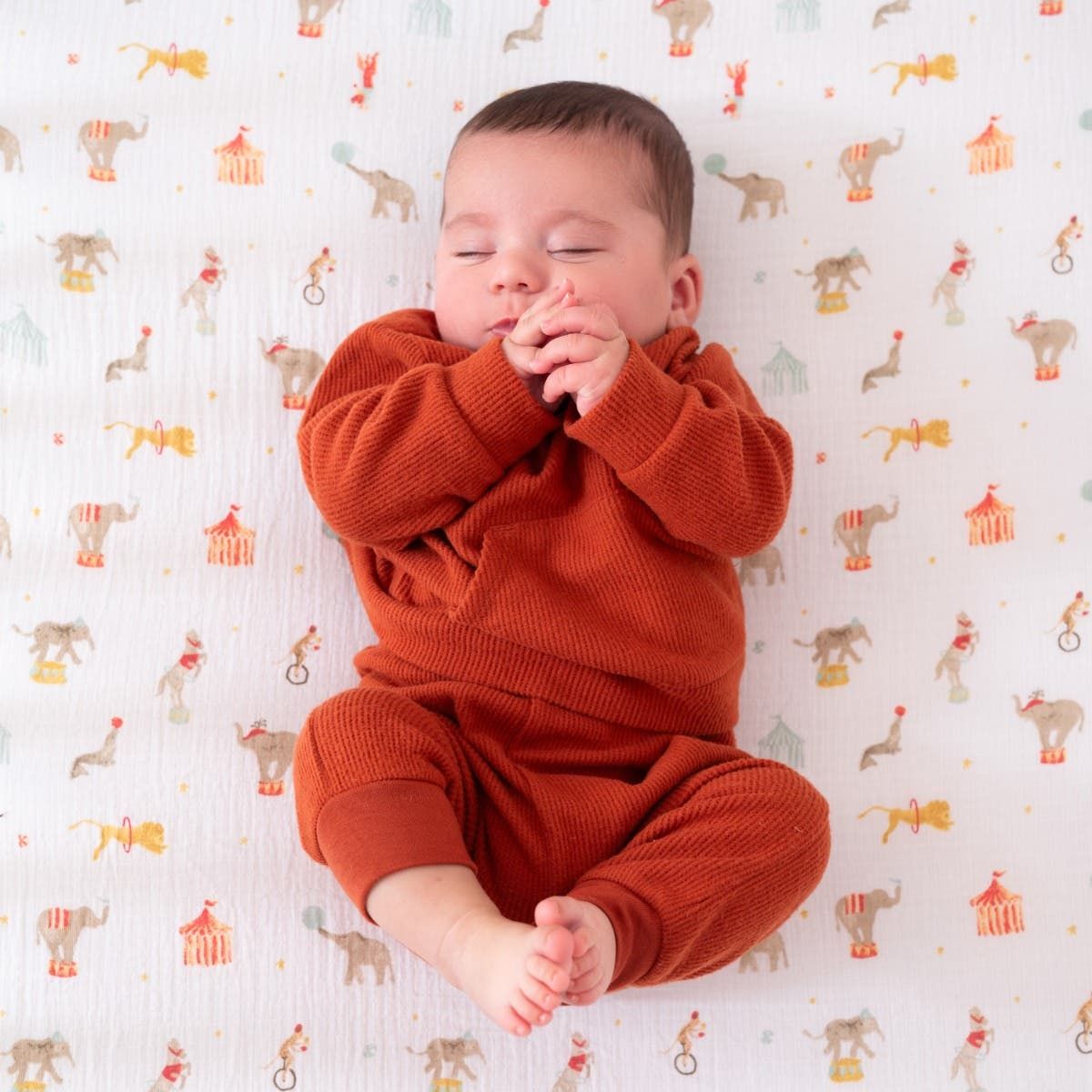 Essentials Cotton Muslin Crib Sheet