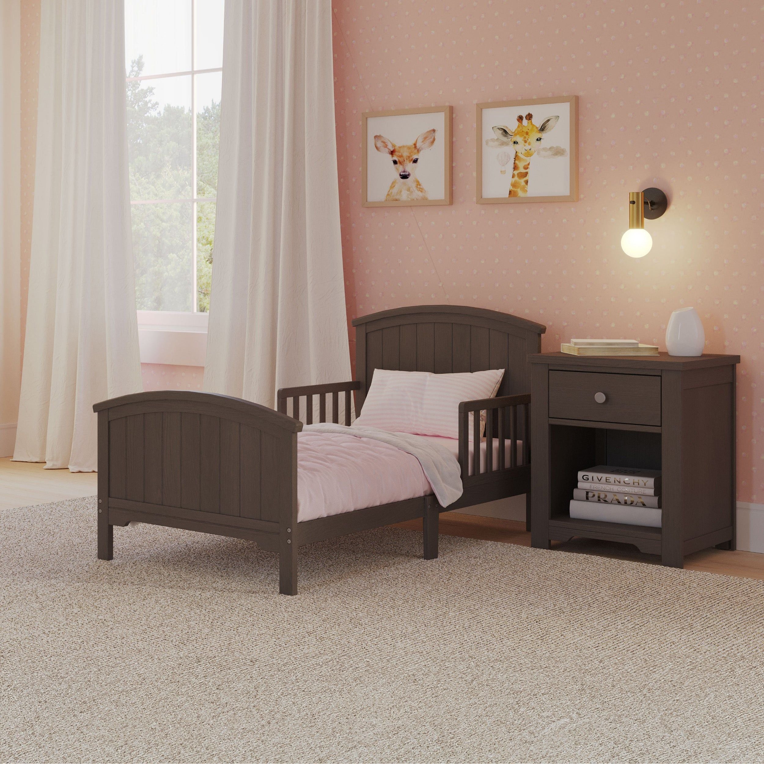 Hampton Toddler Bed, Dapper Gray