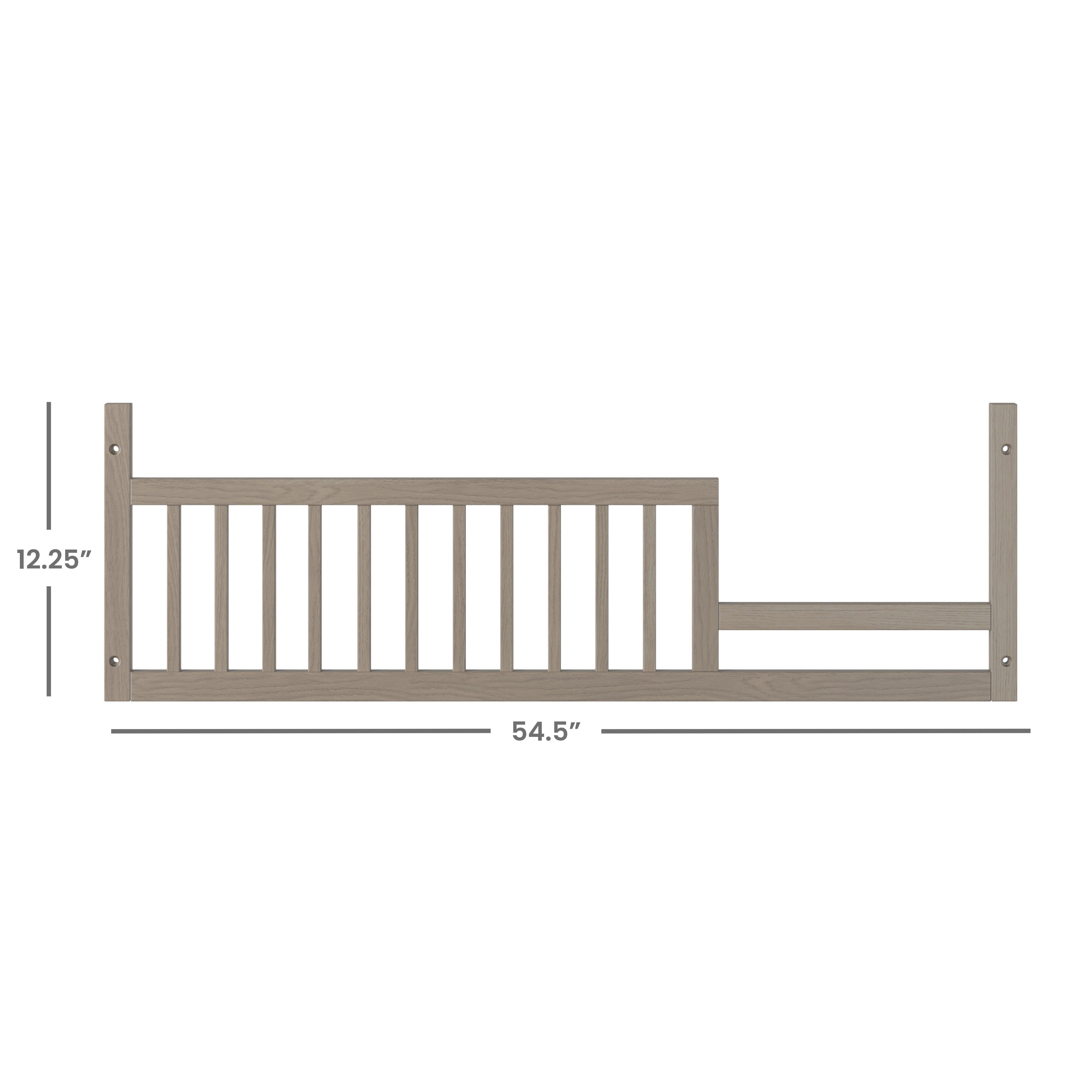 F09503 - Toddler Guard Rail - Crescent Grey