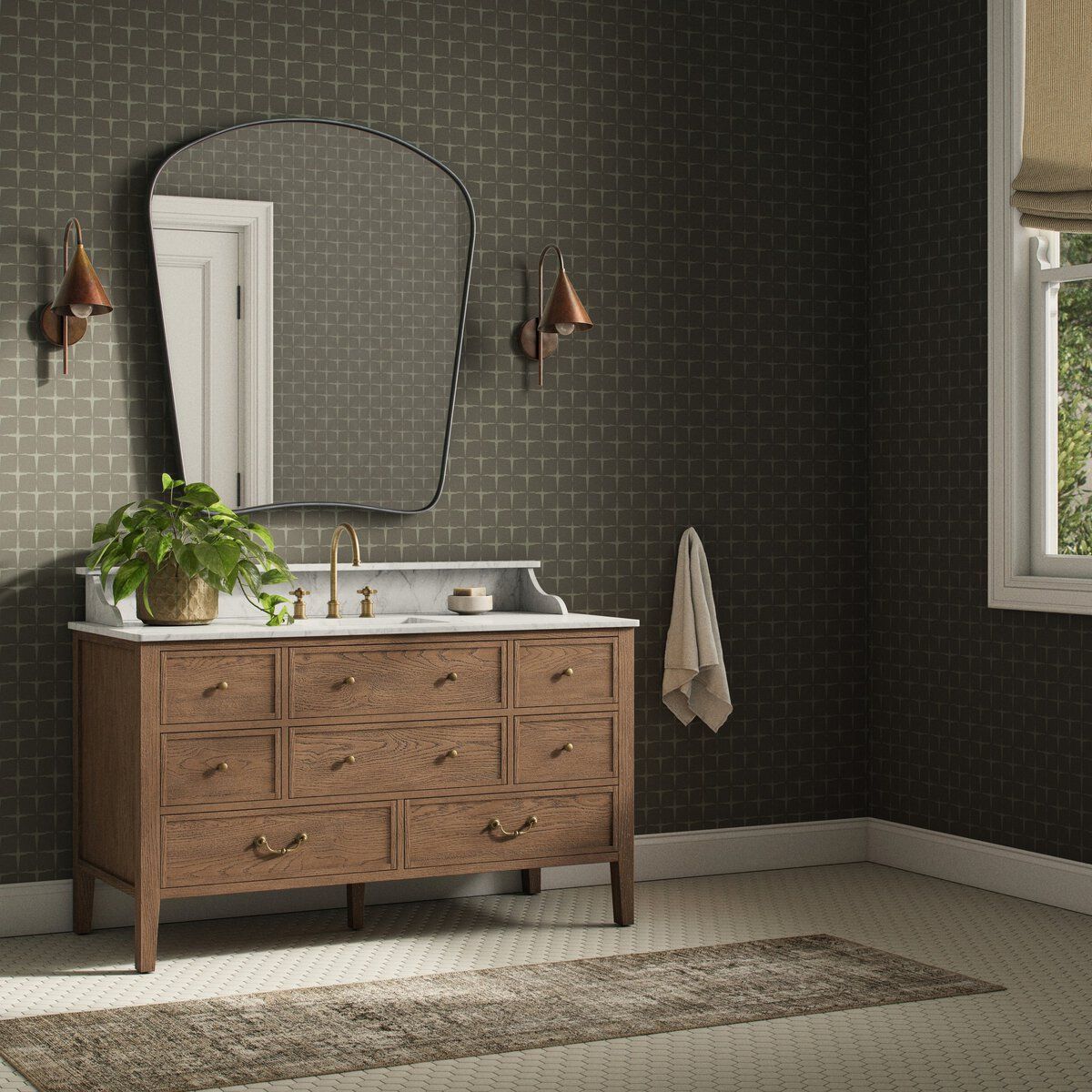 Blocking Wallpaper By Getty Images