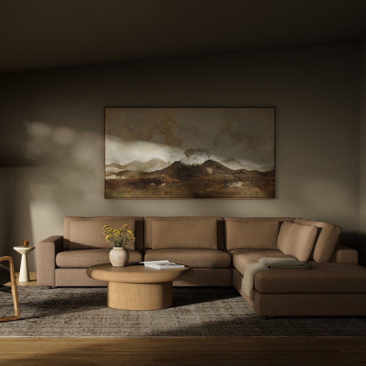 Bloor 4-piece Sectional W/ Ottoman